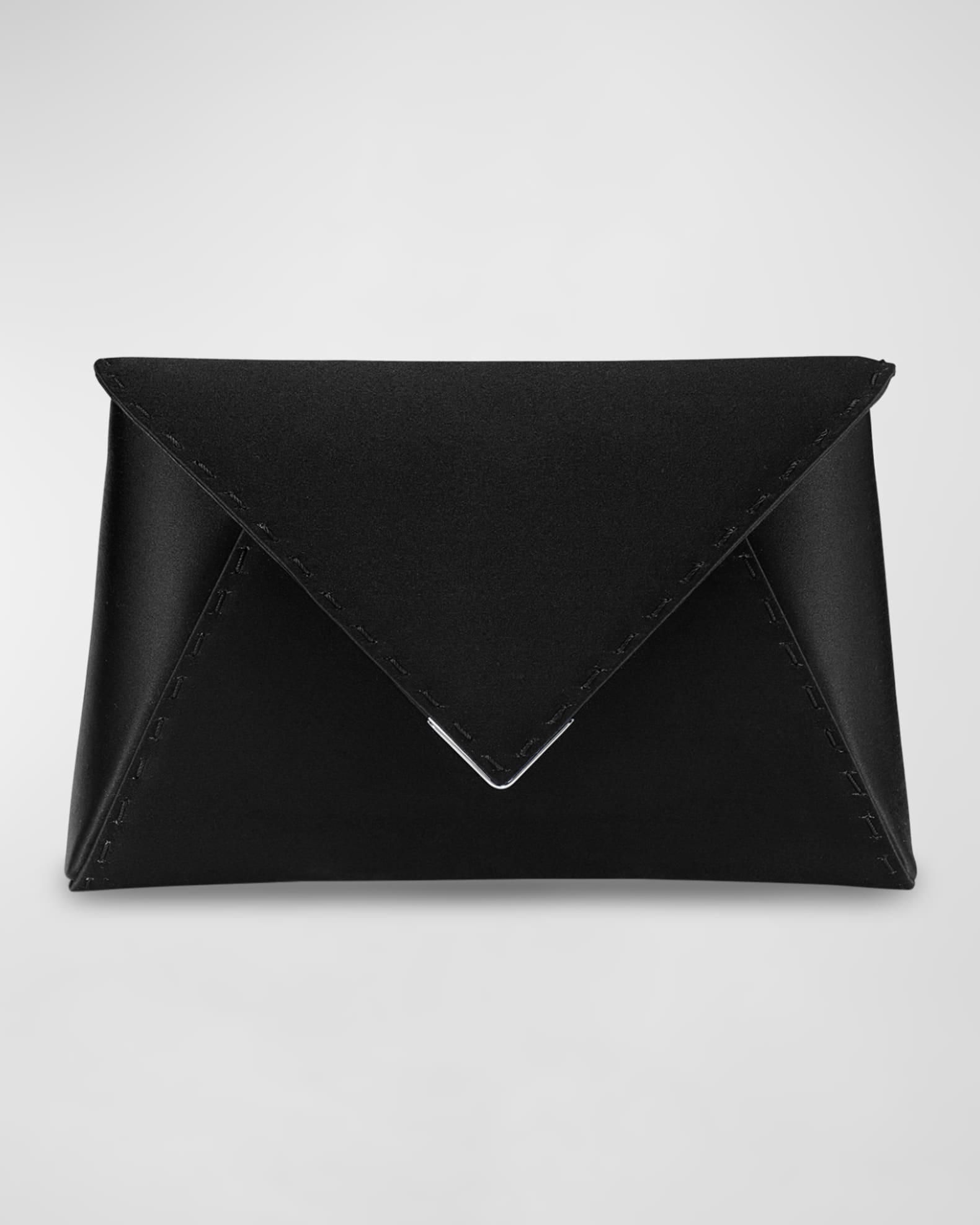 Lee Small Satin Pouchette Clutch Bag 0