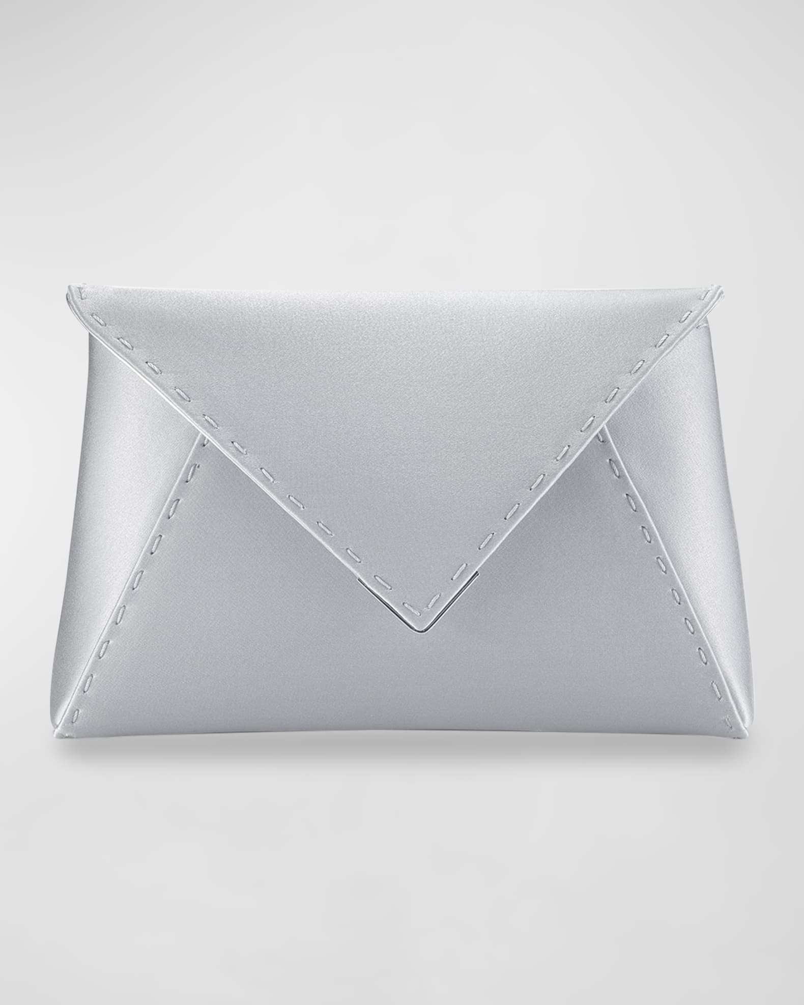 Lee Small Satin Pouchette Clutch Bag 0