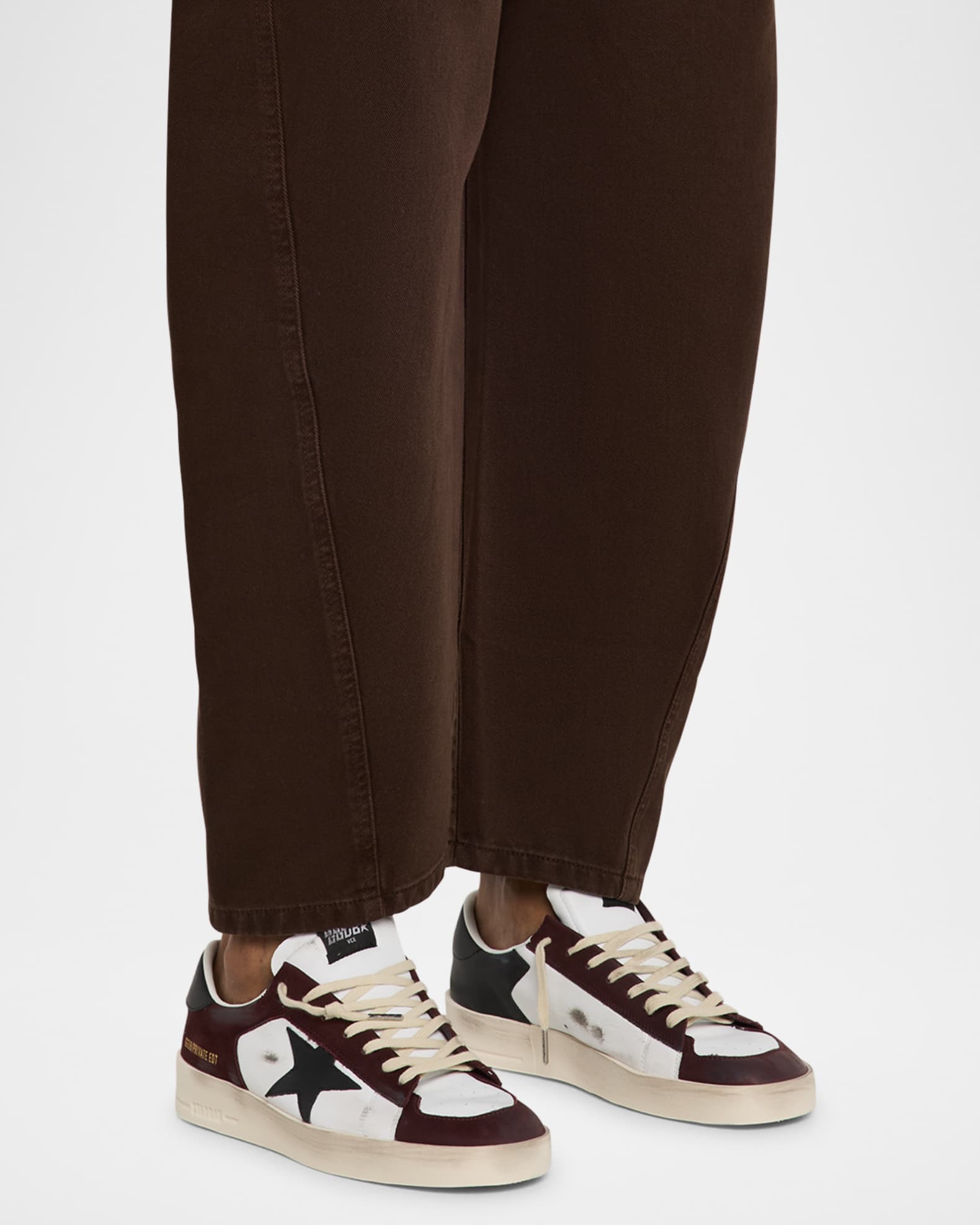 Men's Stardan Leather Low-Top Sneakers 1