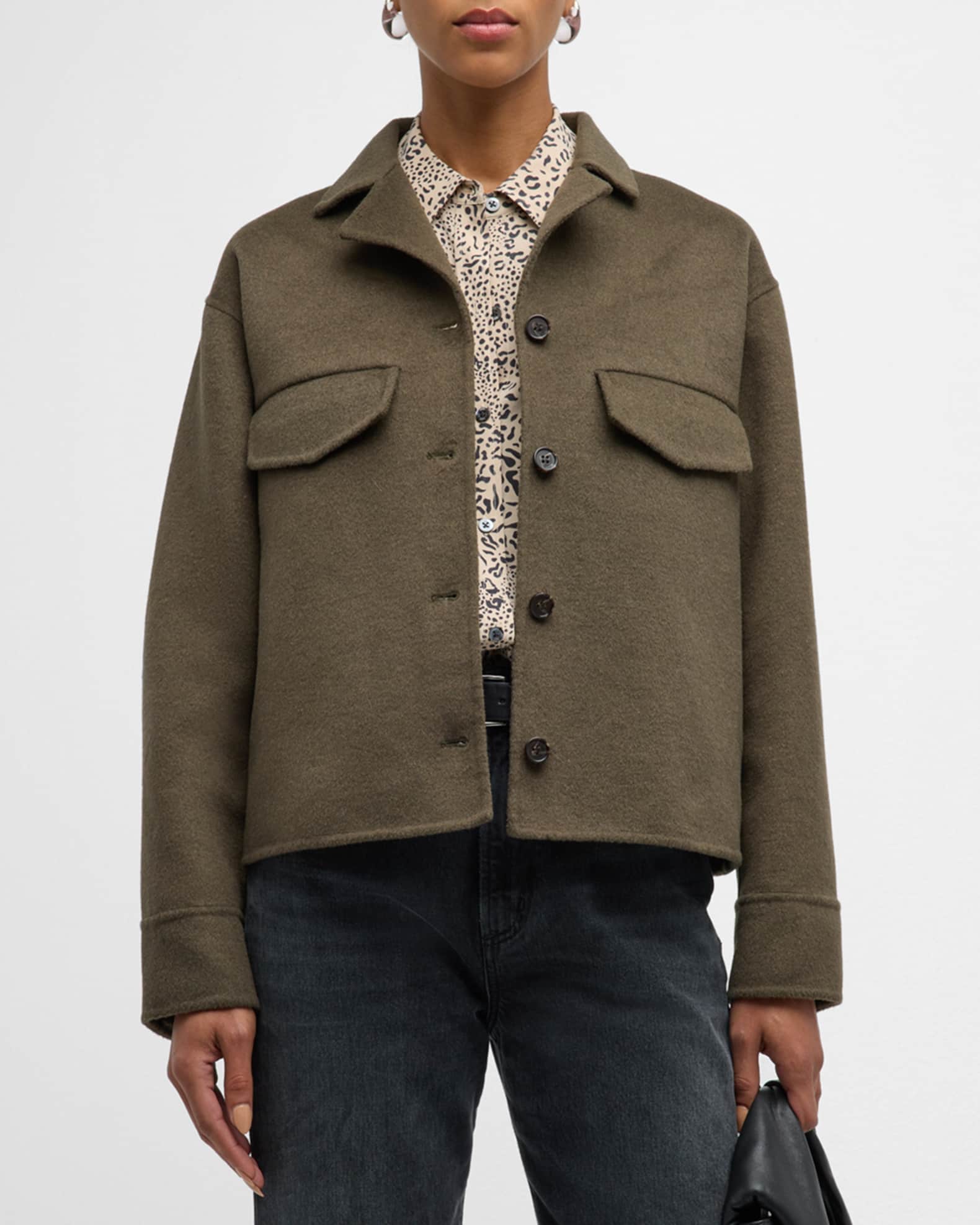 Only riley wool blend wrap coat 2025
