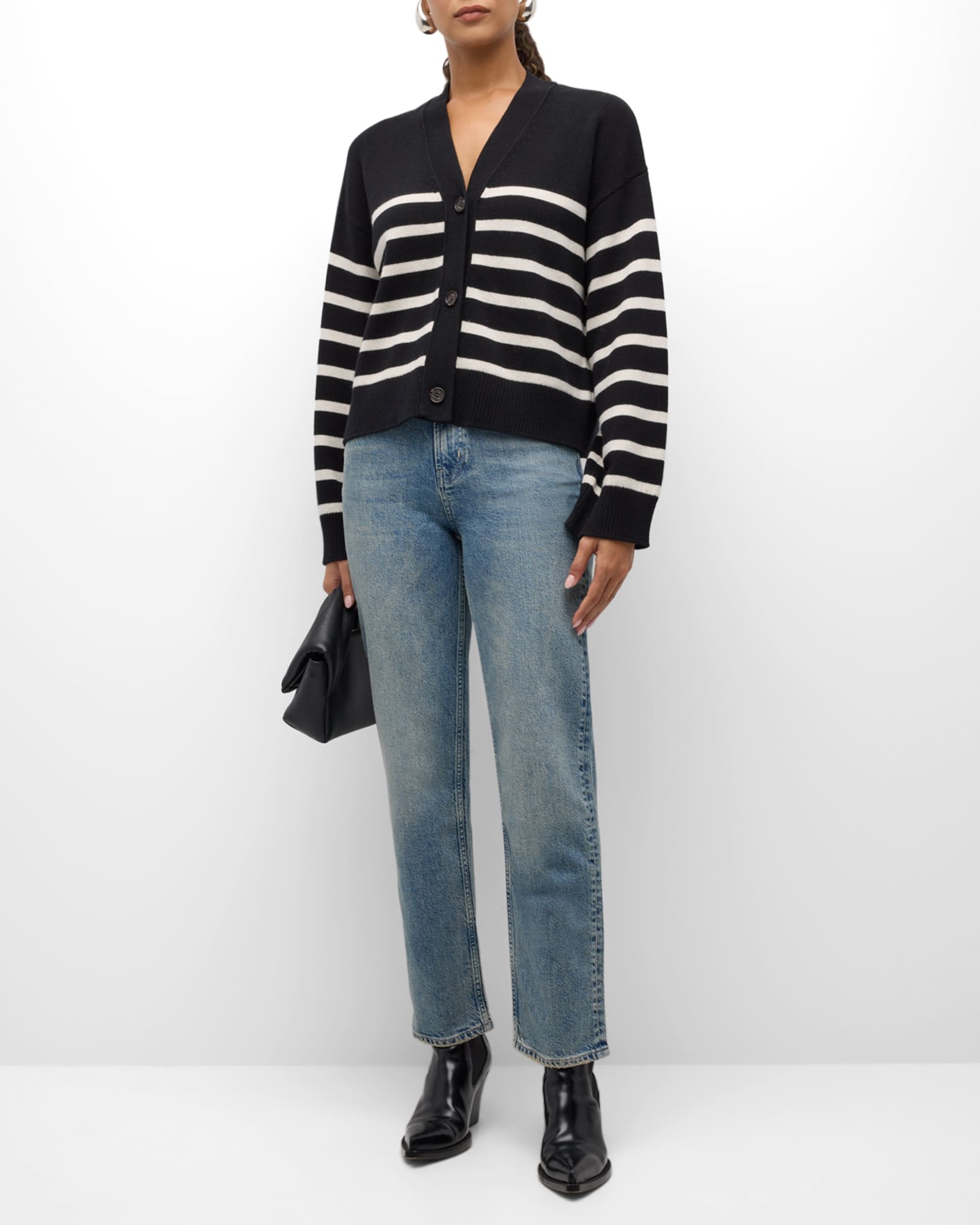 Geneva Striped Cardigan 1