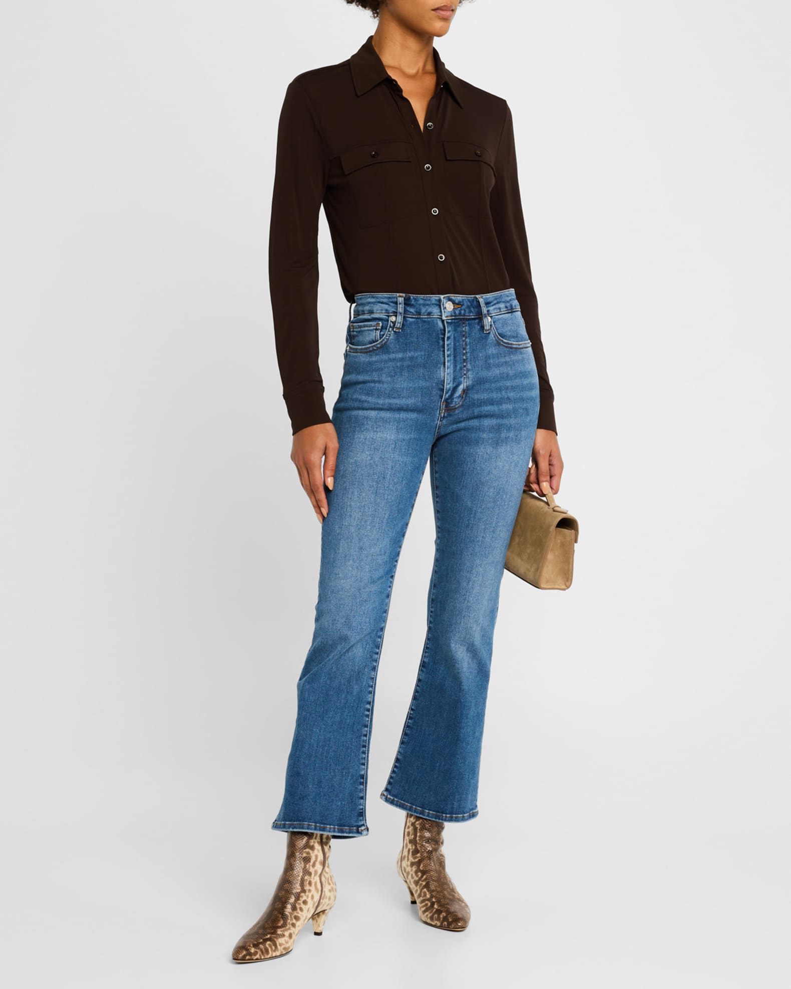 Le Crop Mini Boot Jeans 1