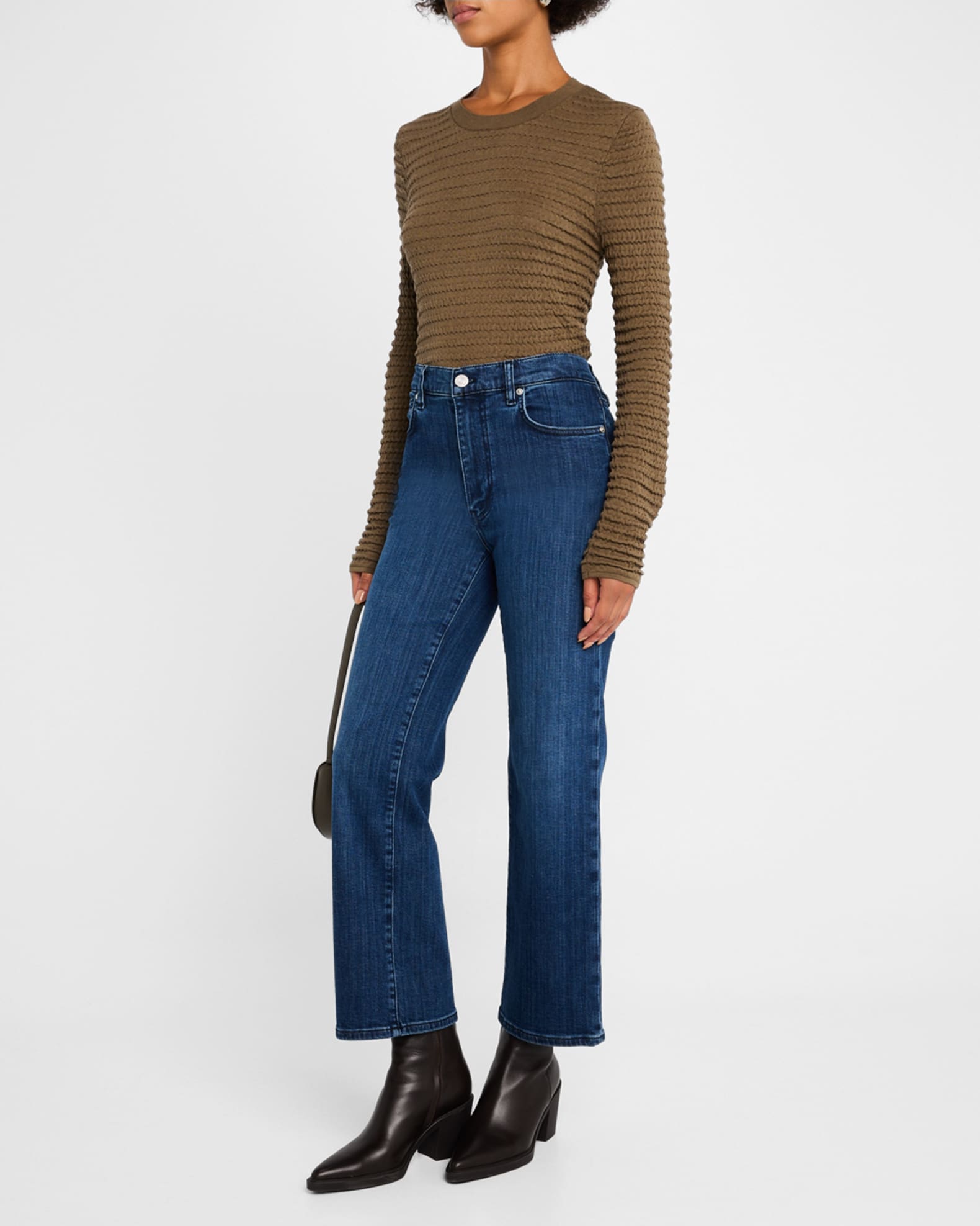 Le Sleek Straight Jeans 1