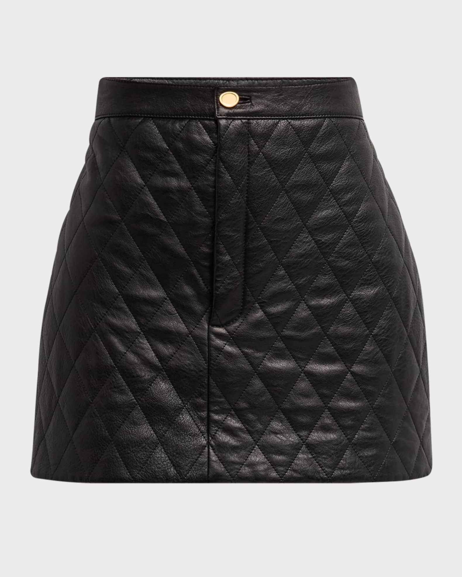 Leather skirt neiman marcus new arrivals
