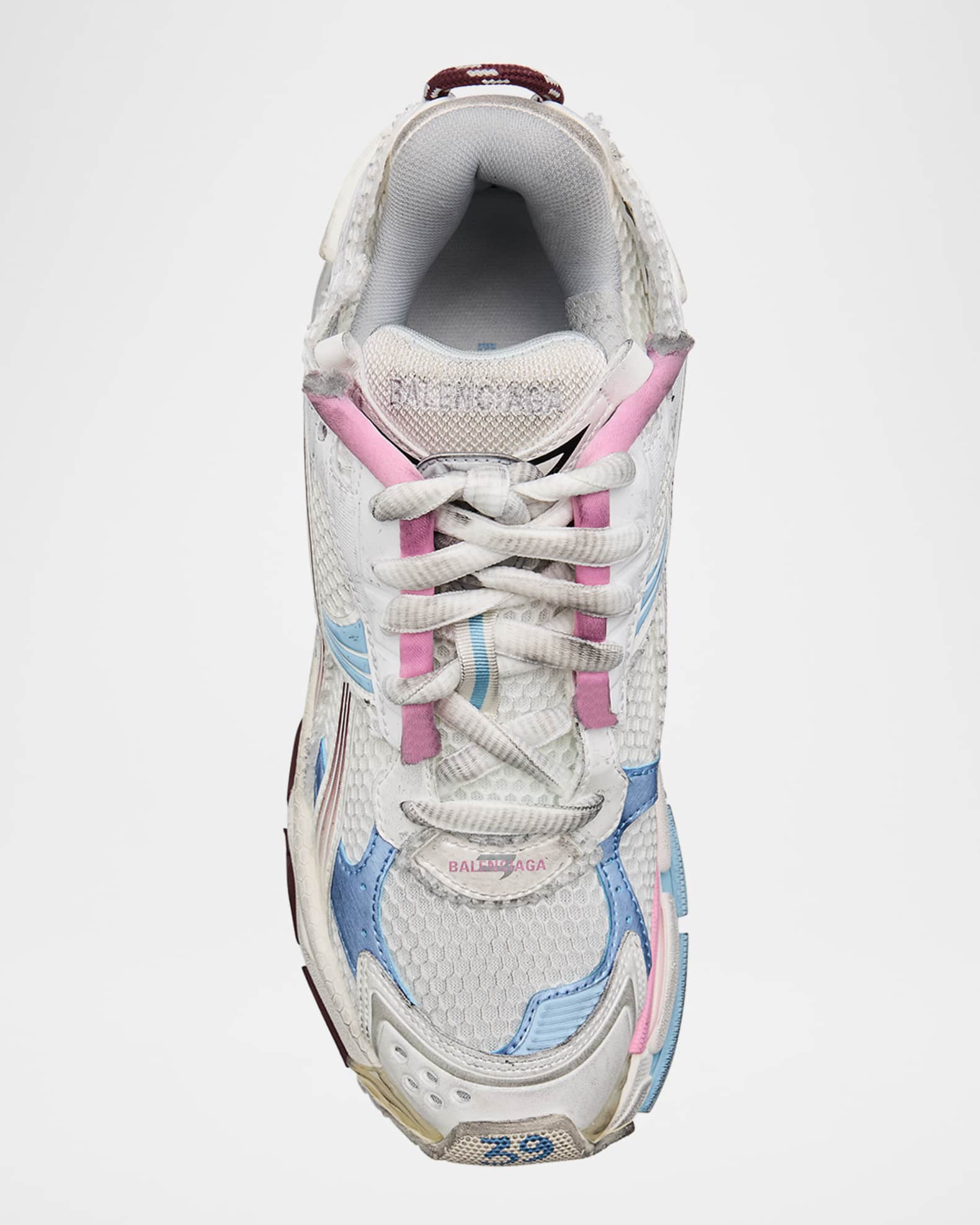 スニーカー BALENCIAGA 'Runner Gradient' sneakers Pink Women's Runner Gradient Sneaker in White/pink/black