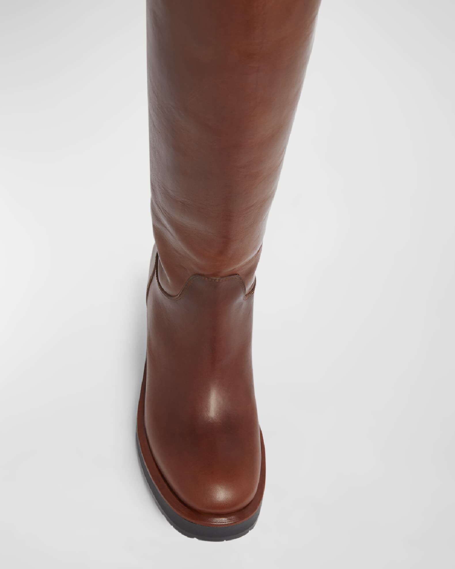 【関税＆送料込み】ChloAC High Coddington Boots Shoes Chloe Coddington Leather Over-The-Knee Riding Boots | Neiman