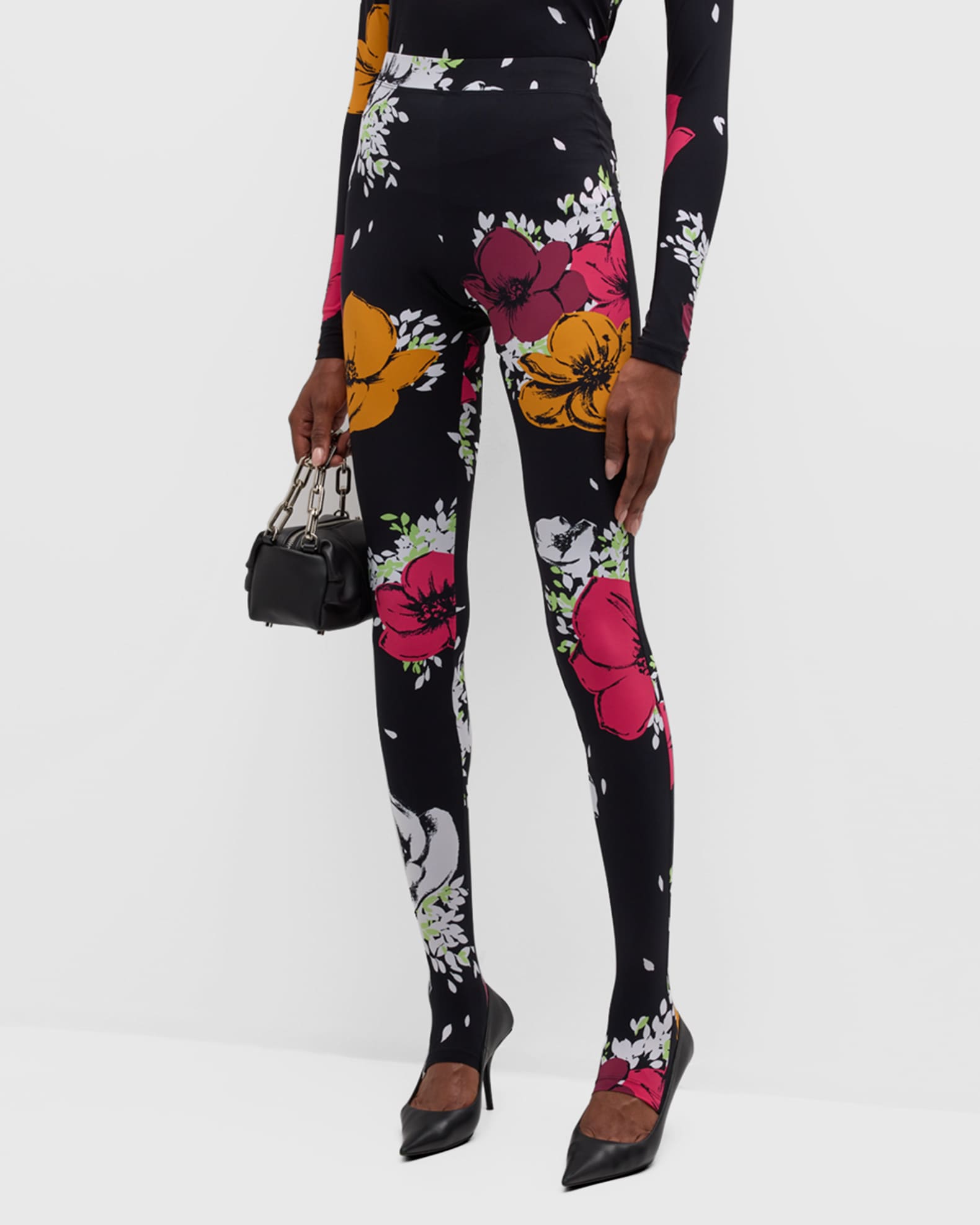 Nike essential floral leggings store