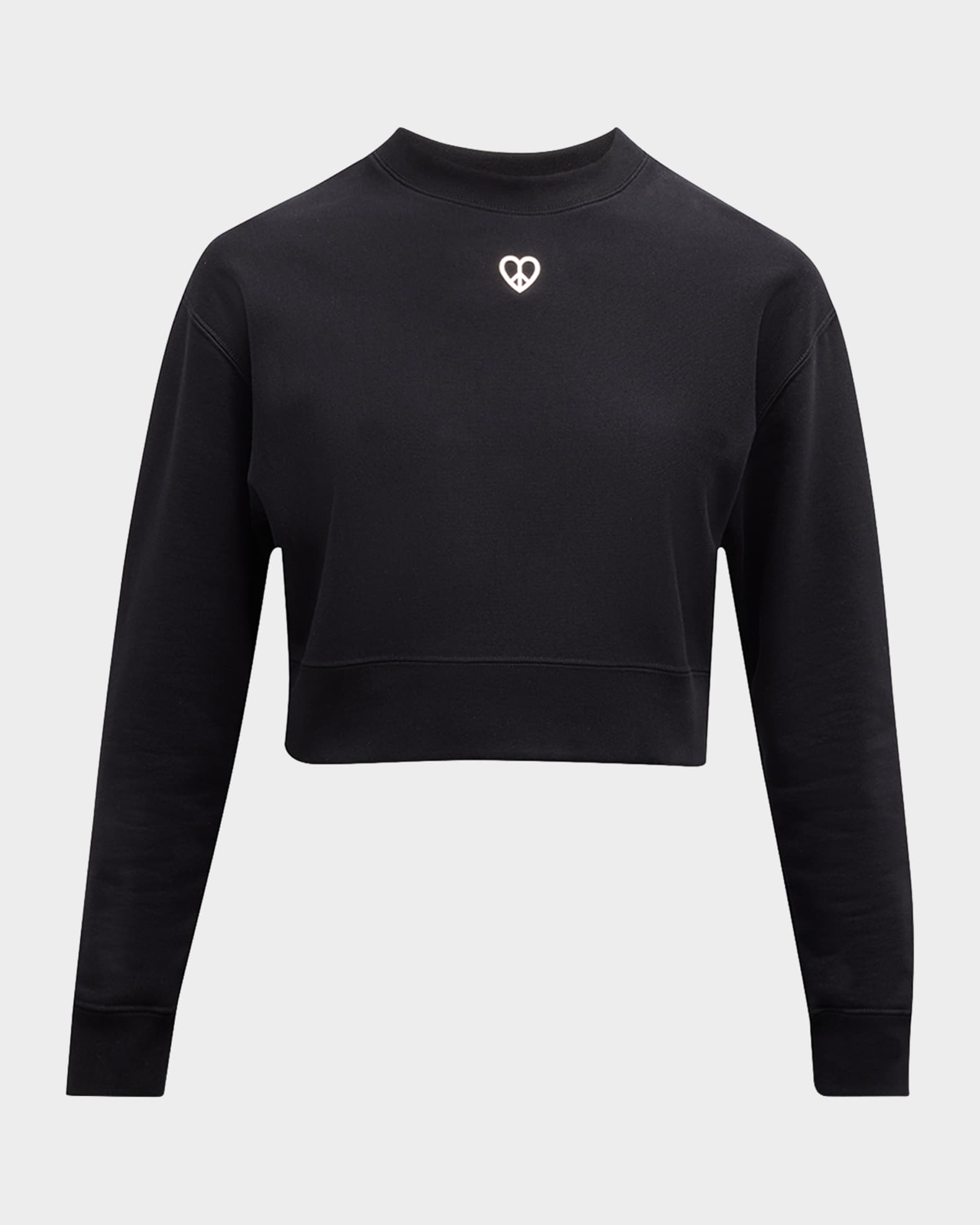 Cropped Crewneck Pullover 0