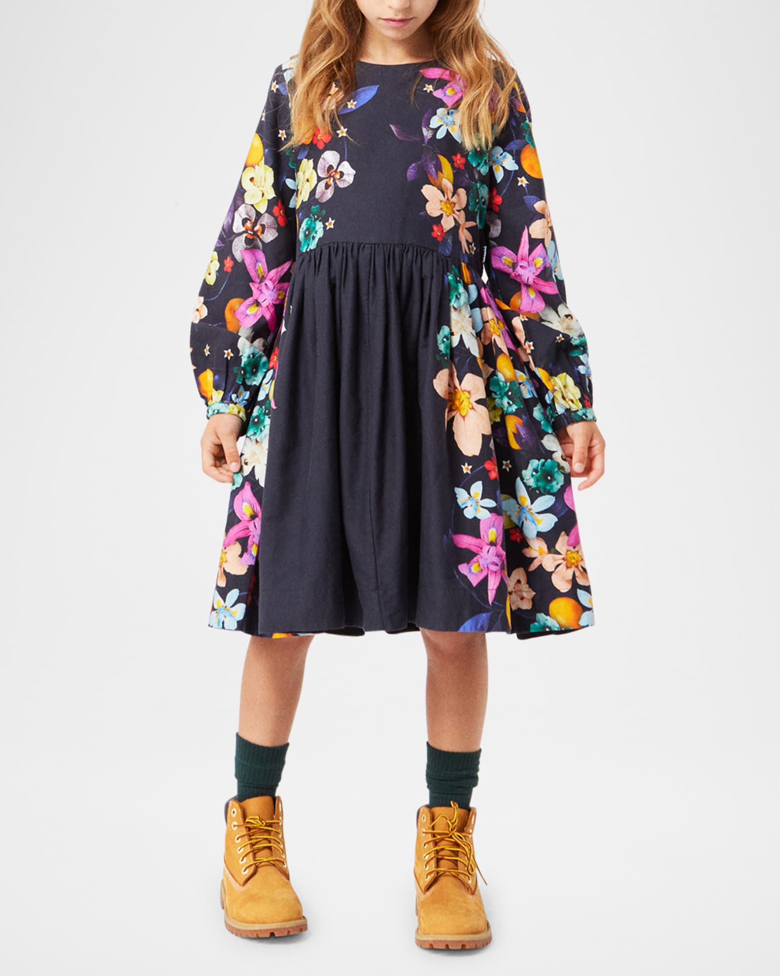 Girl s Como Floral Print Dress