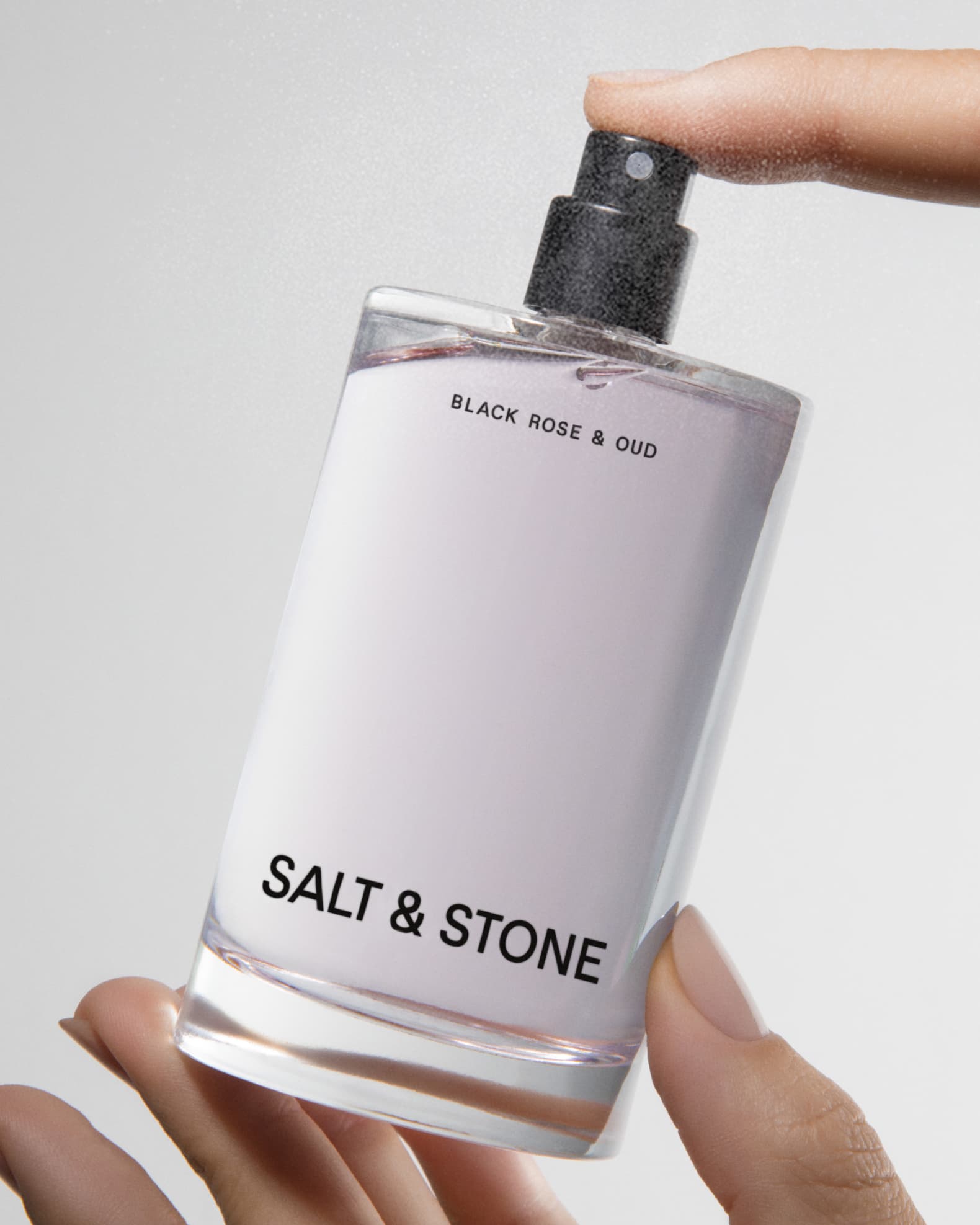 SALT & STONE ブラックローズ & ウード ボディミスト 100ml Salt & Stone Black Rose and Oud Body Mist, 3.4 oz. | Neiman