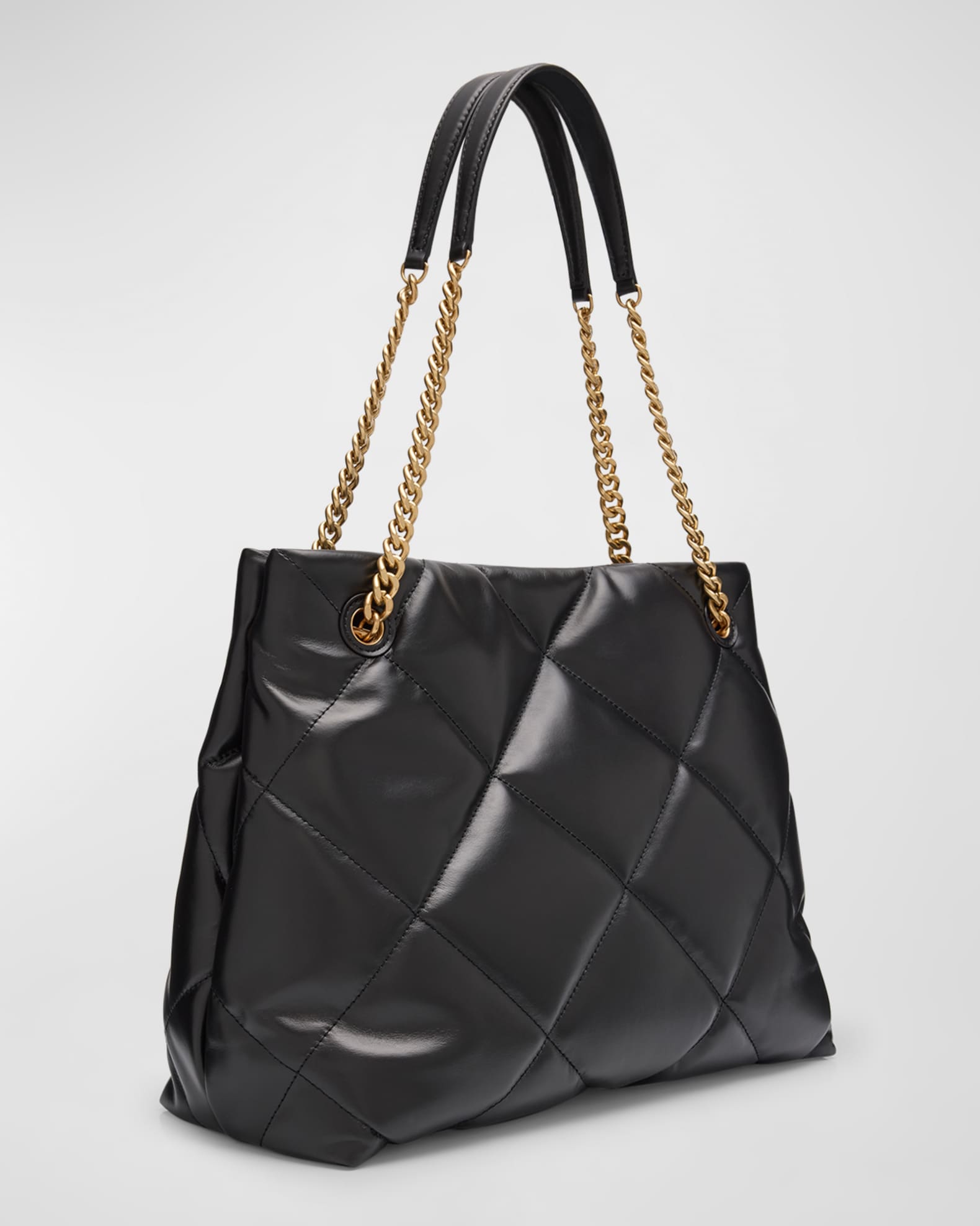 Tory Burch Kira Diamond Quilt Leather Tote Bag Neiman Marcus