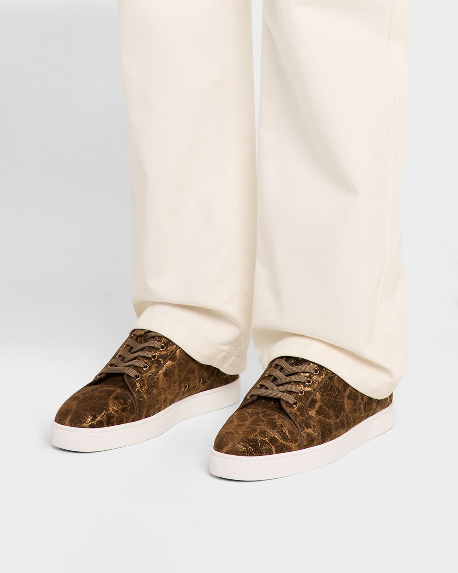 Men's Louis Junior Orlato Leather Low-Top Sneakers 1