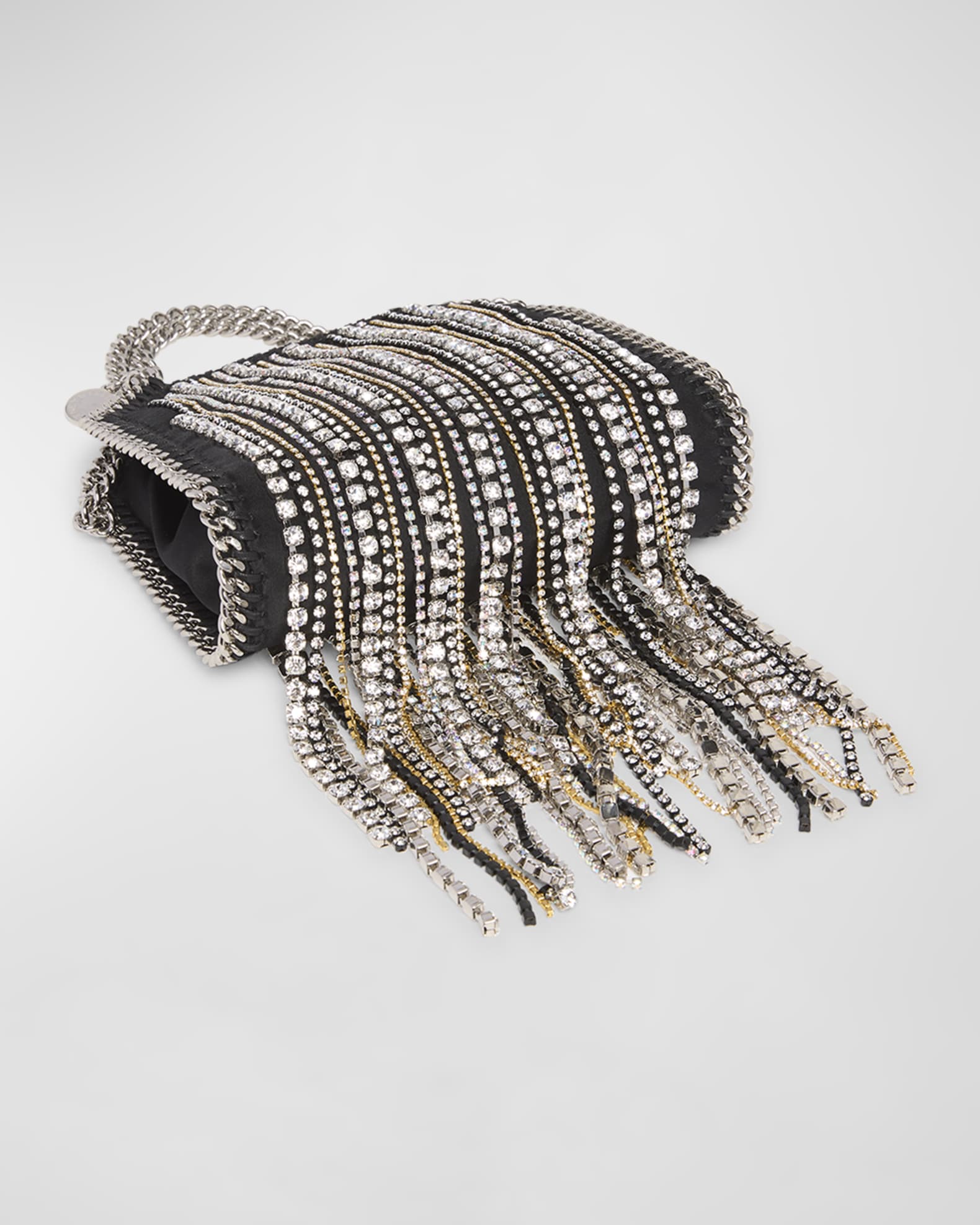 Limited Edition Falabella Crystal Fringe Tiny Tote Bag 1