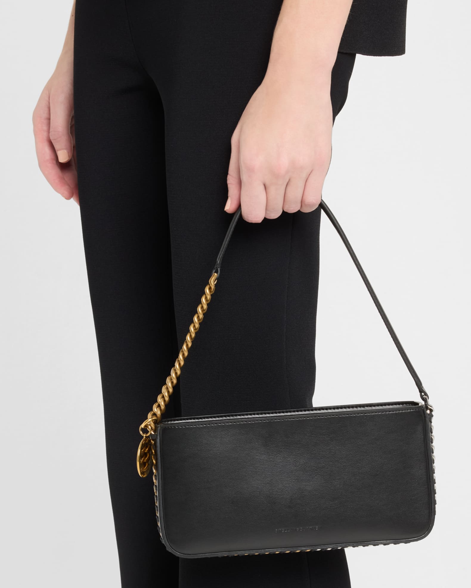 Frayme Vegan Leather Chain Shoulder Bag  1