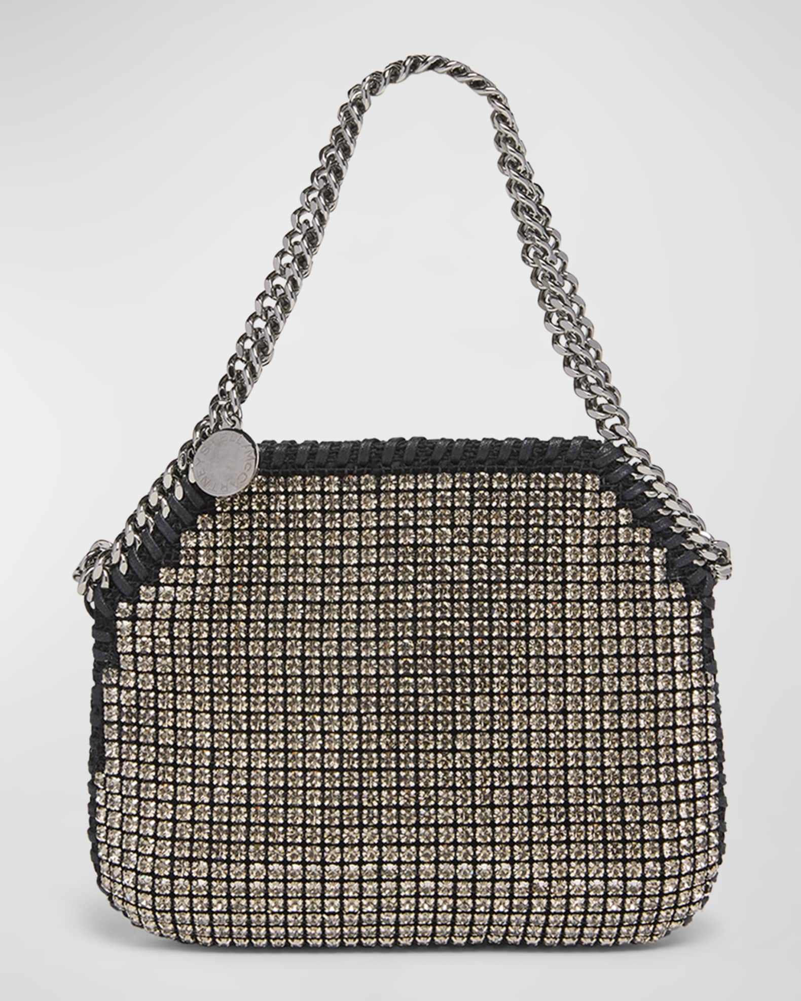 Stella McCartney Falabella Crystal Mesh Mini Shoulder Bag Neiman Marcus