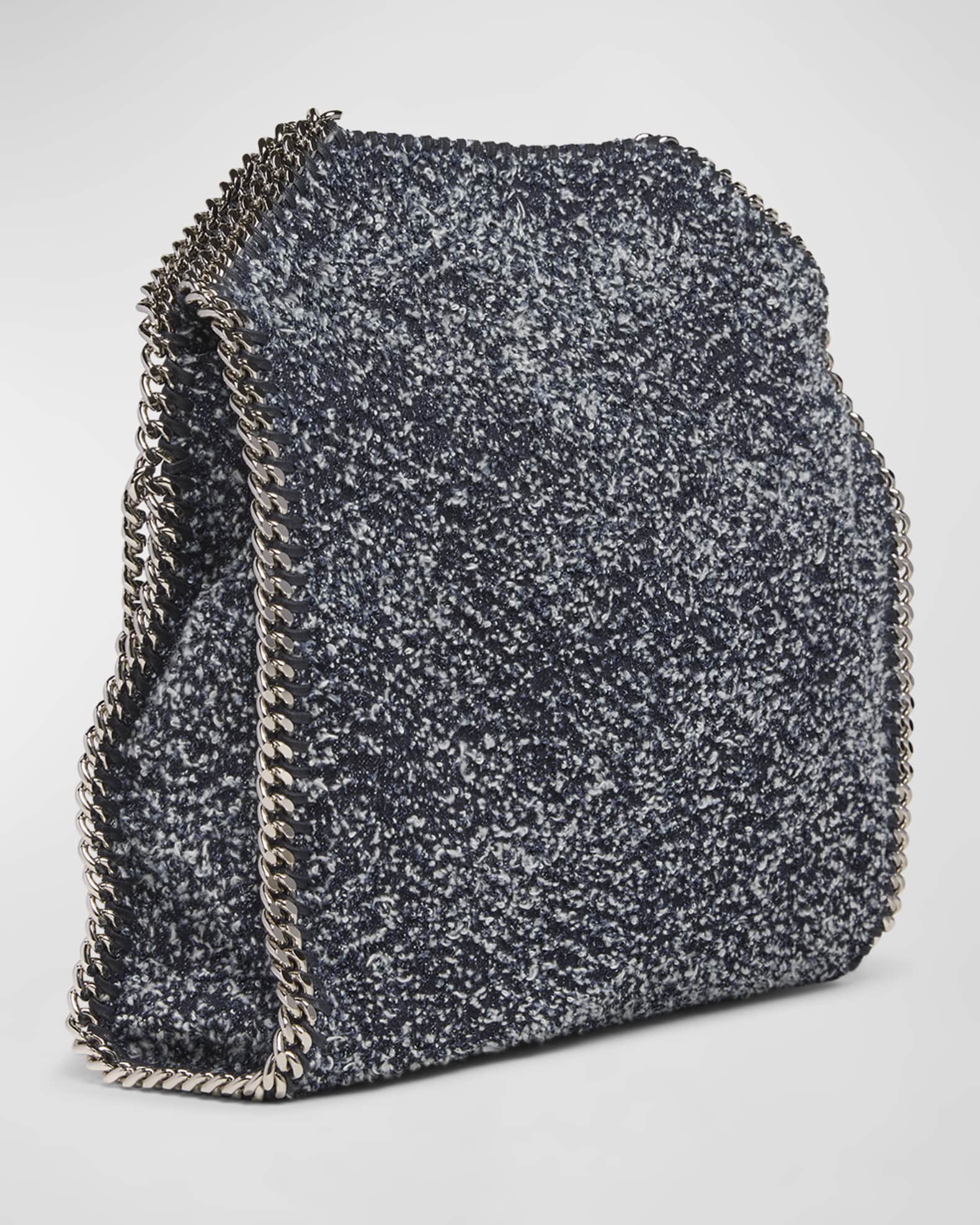 Stella McCartney Falabella Chain Eco Denim Tweed Tote Bag Neiman Marcus