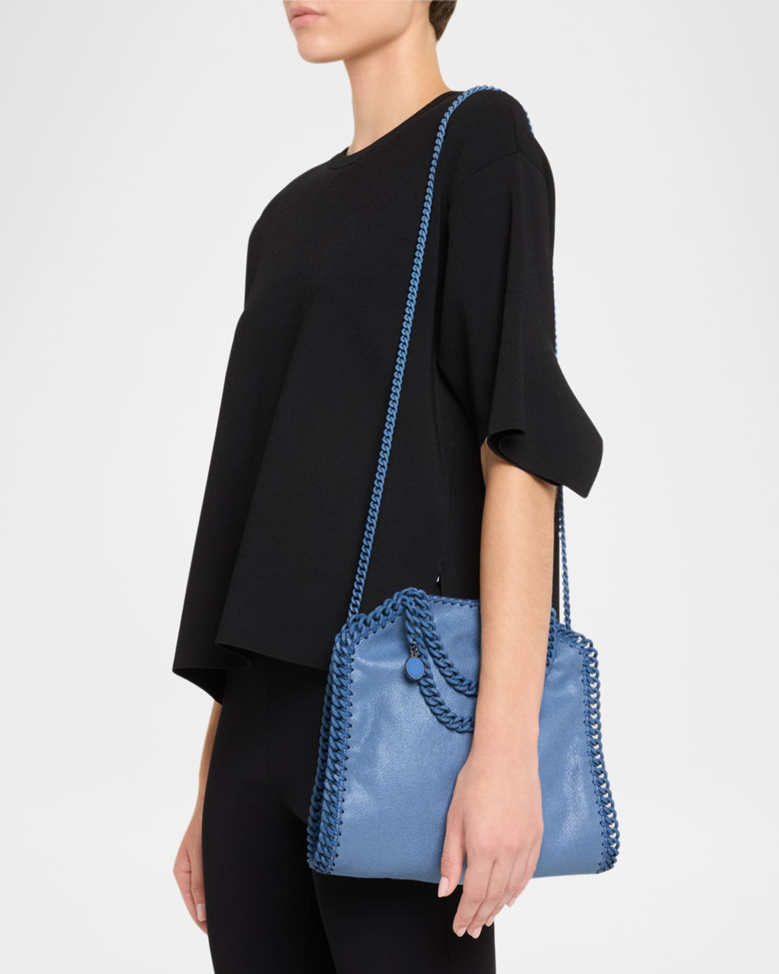 Stella McCartney Falabella Mini Eco Shaggy Tote Bag Neiman Marcus