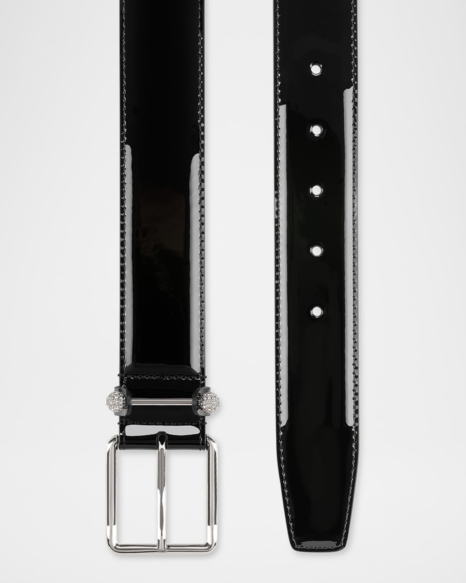 Patent leather belt mens best sale