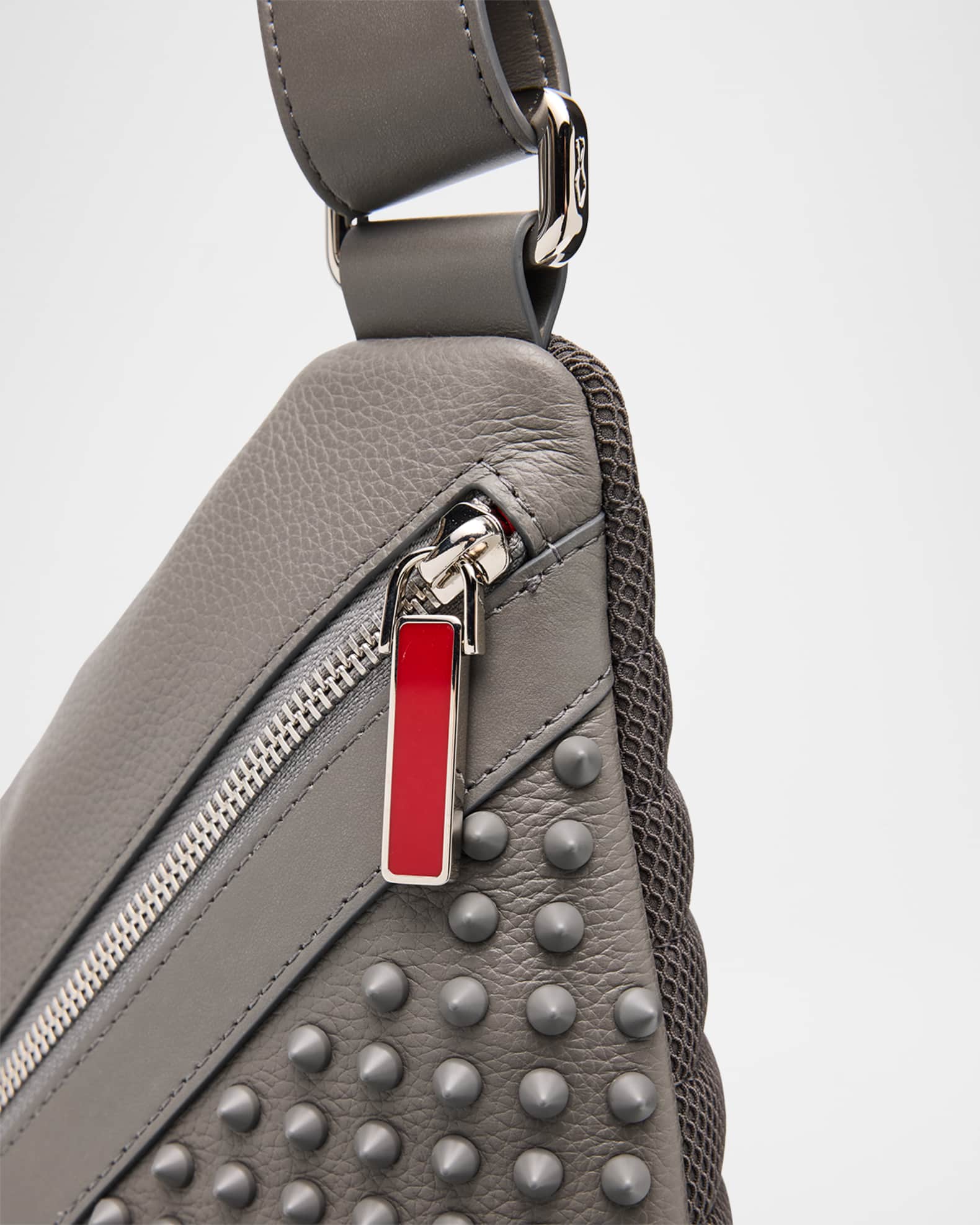 Christian Louboutin Men's Funky Leather Empire Spikes Sling Christian Louboutin Men's Funky Leather Empire Spikes Sling