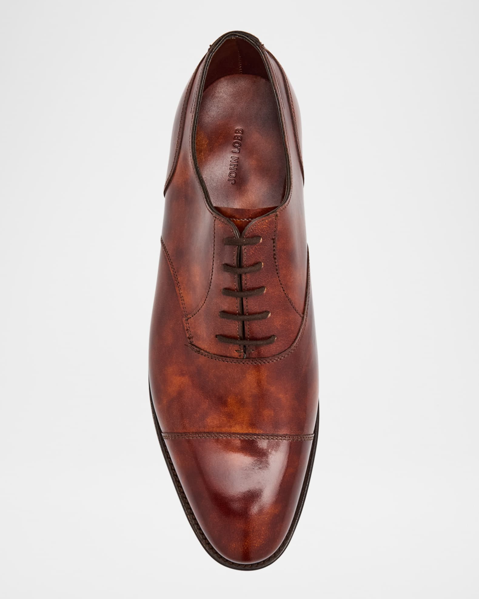 Men's Taunton Cap Toe Leather Oxfords