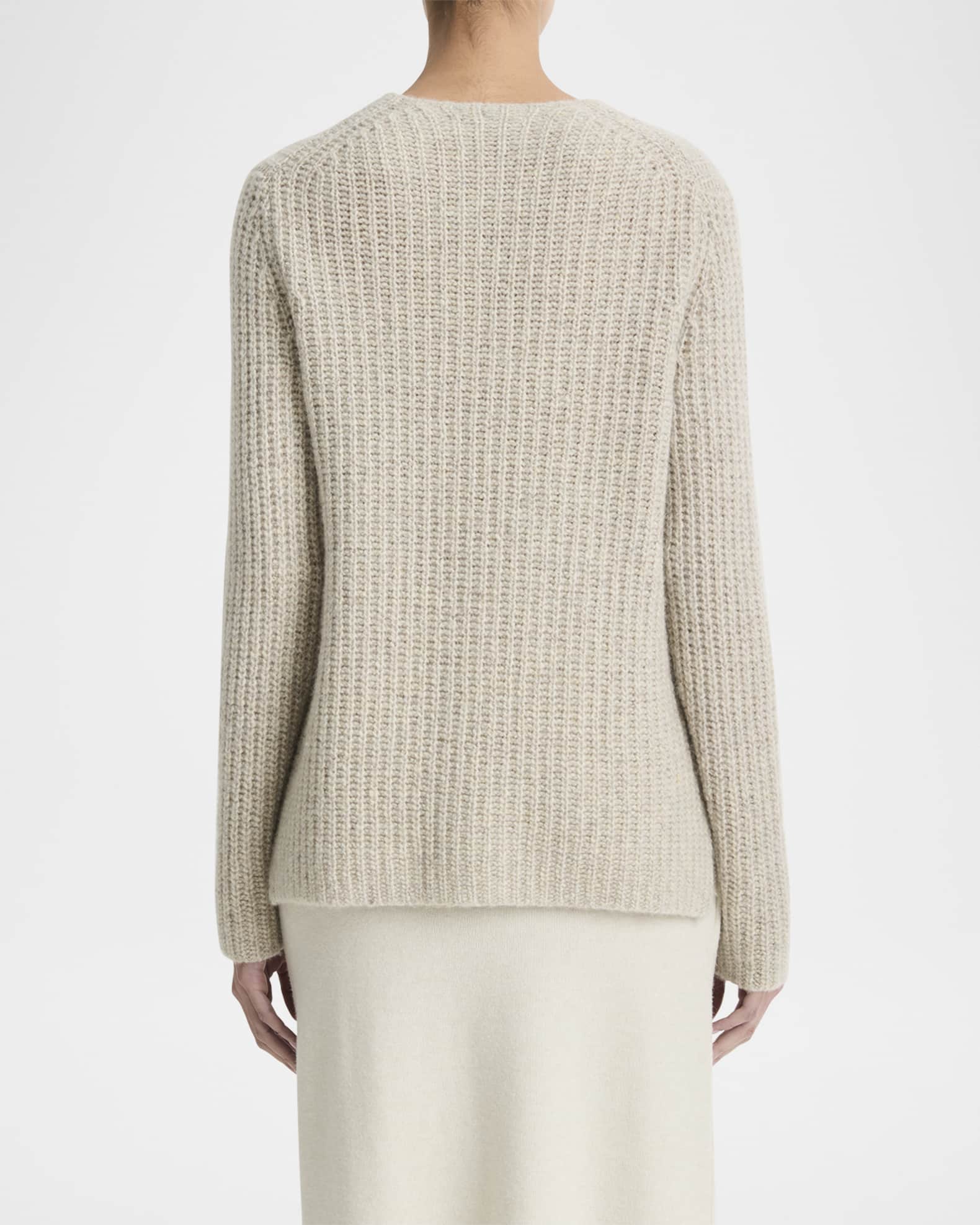 Donegal Ribbed Cashmere Sweater