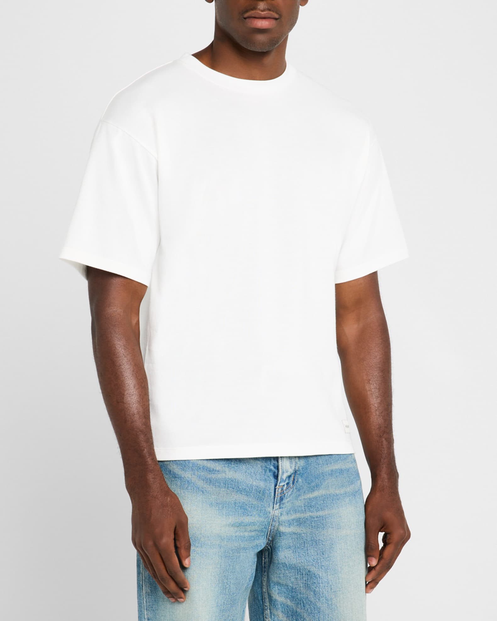 Tシャツ・カットソー Saint Laurent SS25 TSHIRT INVERSE LOGO (665234Y37AW 9744) Saint Laurent SS25 TSHIRT INVERSE LOGO (665234Y37AW 9744