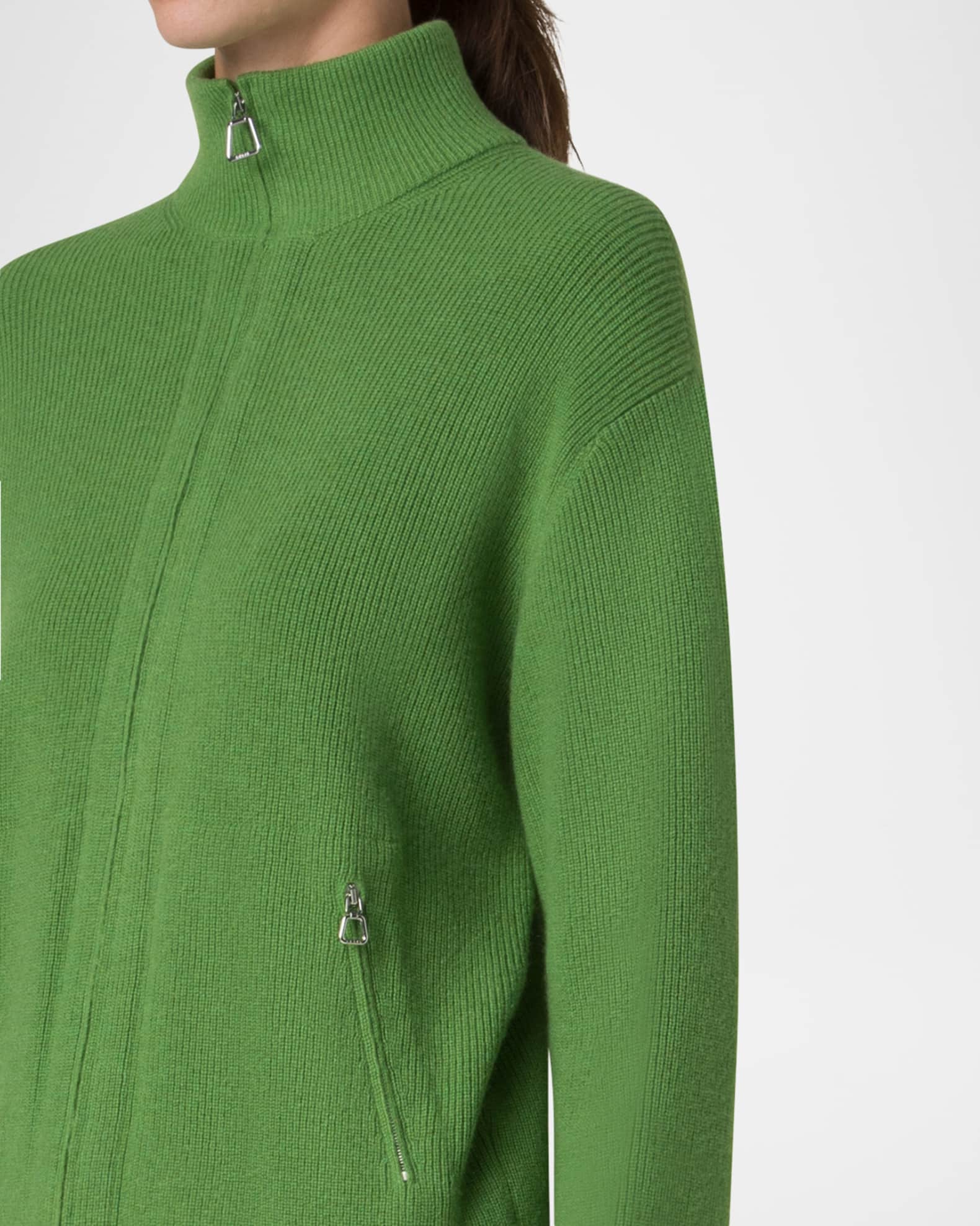 Ribbed Cashmere Cardigan