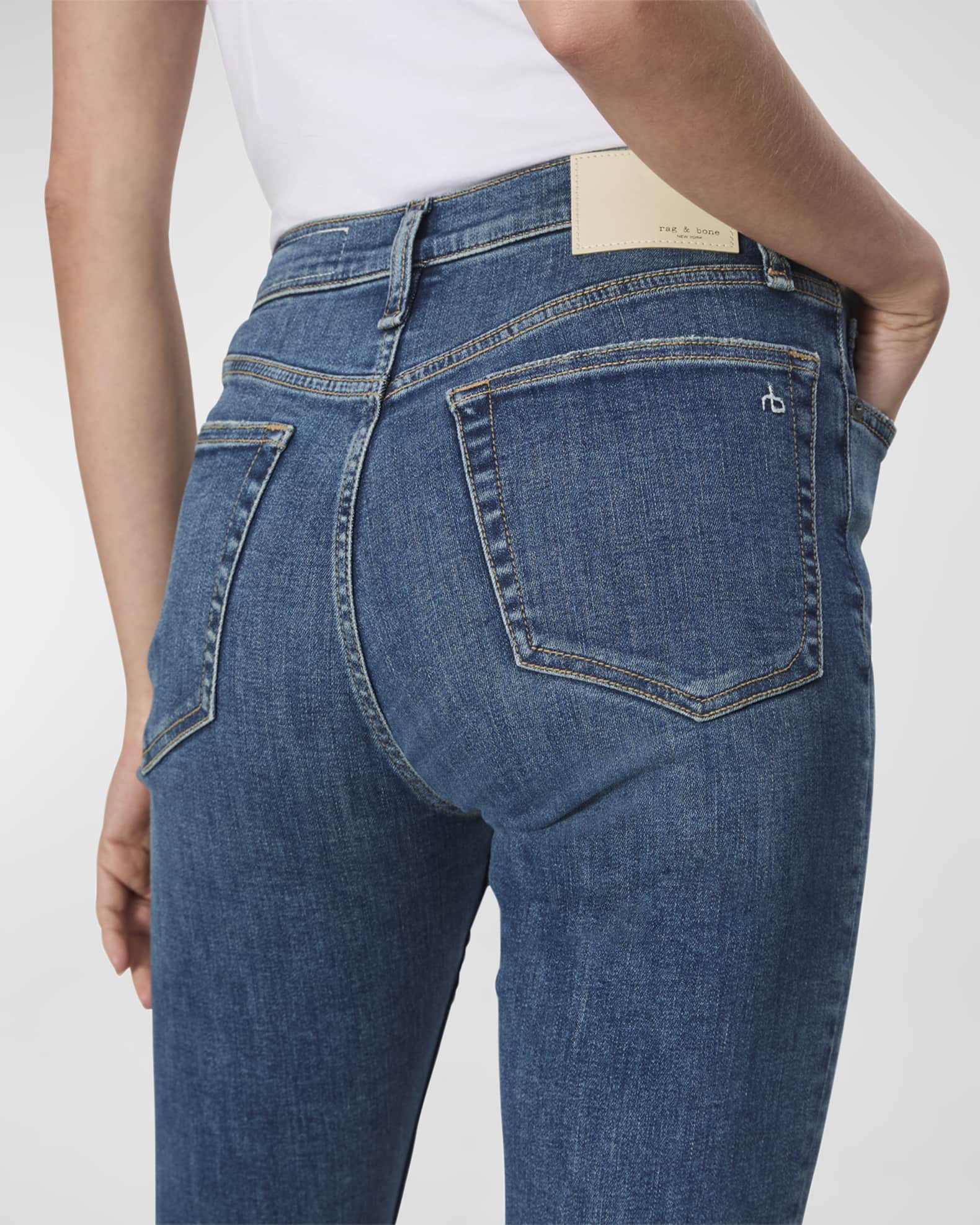 Epic Peyton Mid-Rise Ankle Jeans