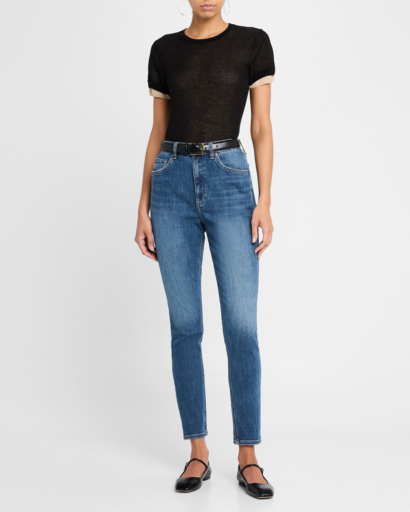 Flexi Nina High-Rise Skinny Jeans 1