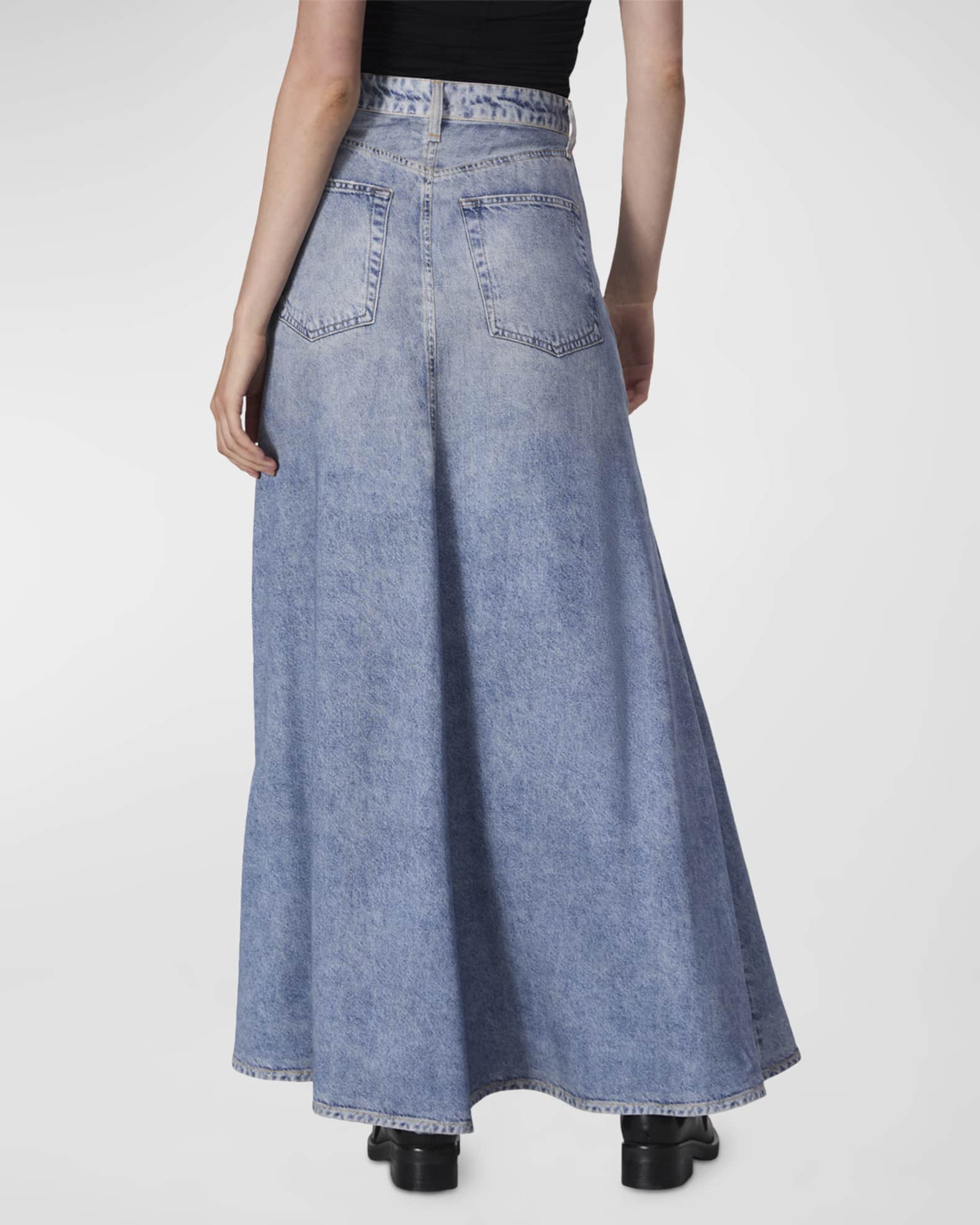 Liquid Miramar Clara Midi Skirt 300043219dbl main image 1