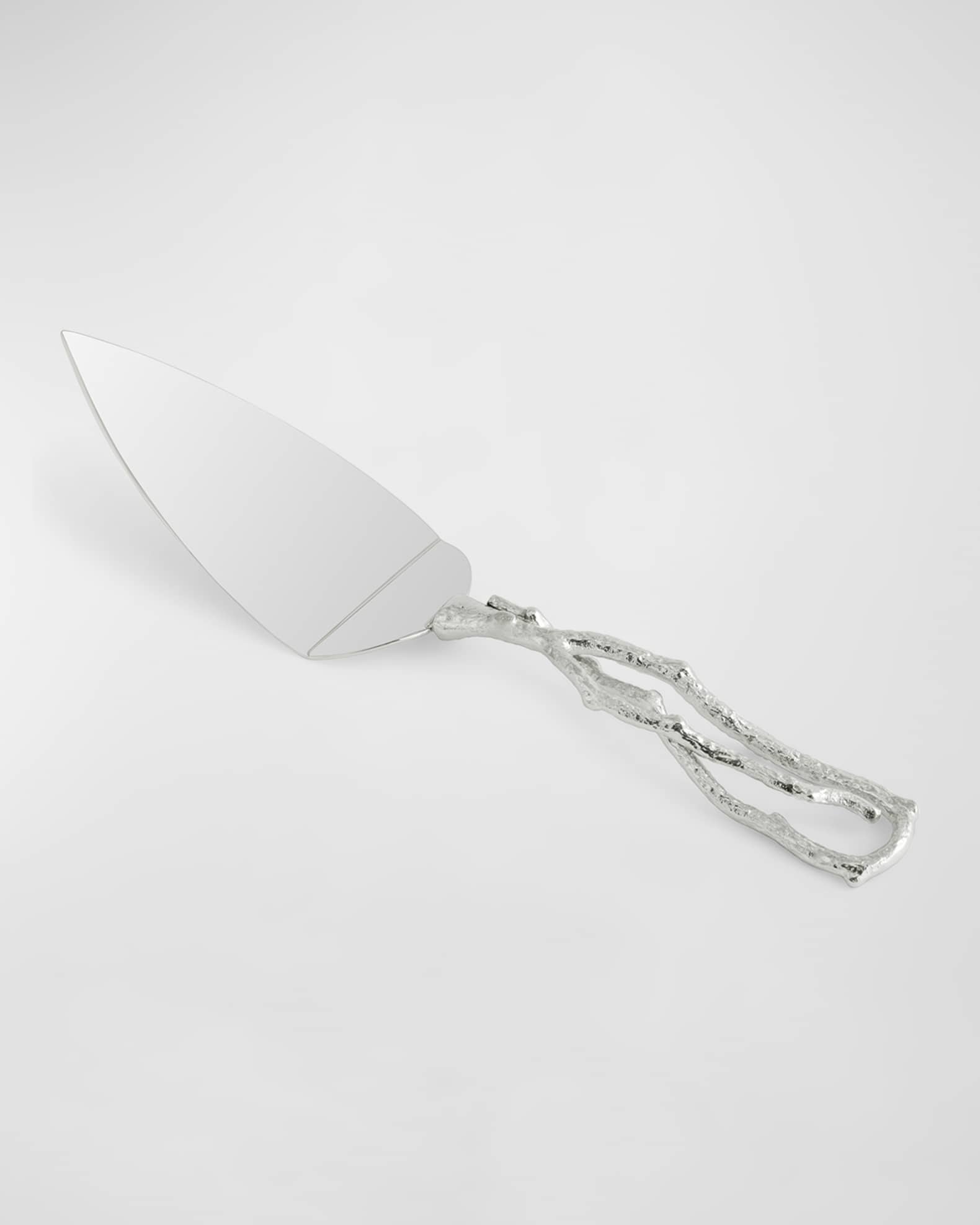 Pomegranate Silver & Gold Cake Knife 0