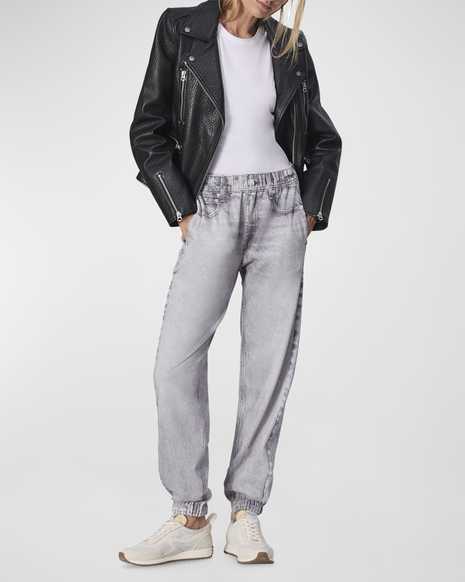 Miramar Cotton Terry Crop Joggers