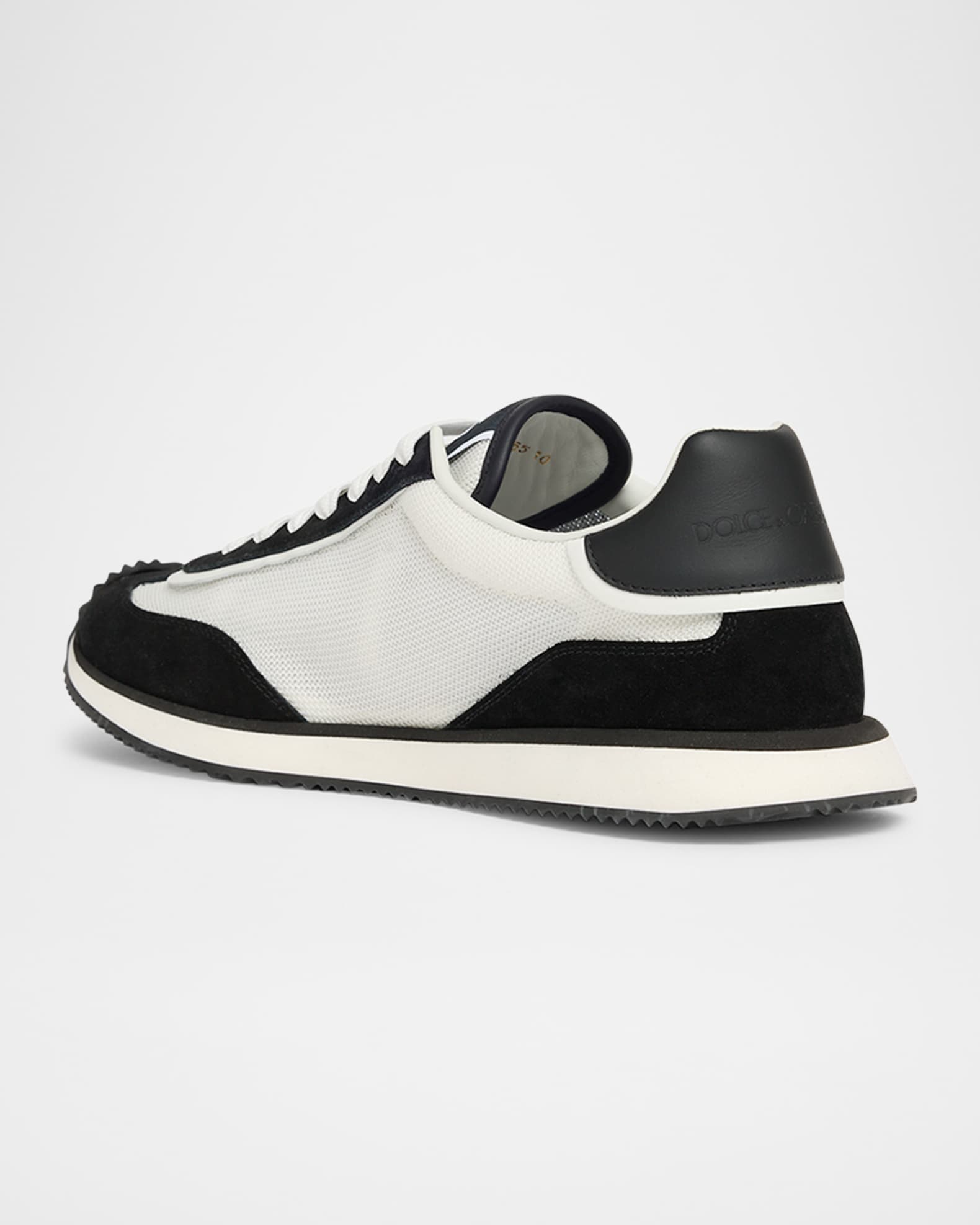 スニーカー DOLCE&GABBANA ARIA DG CUSHION SNEAKERS Mixed-material DG CUSHION sneakers in Grey for Men