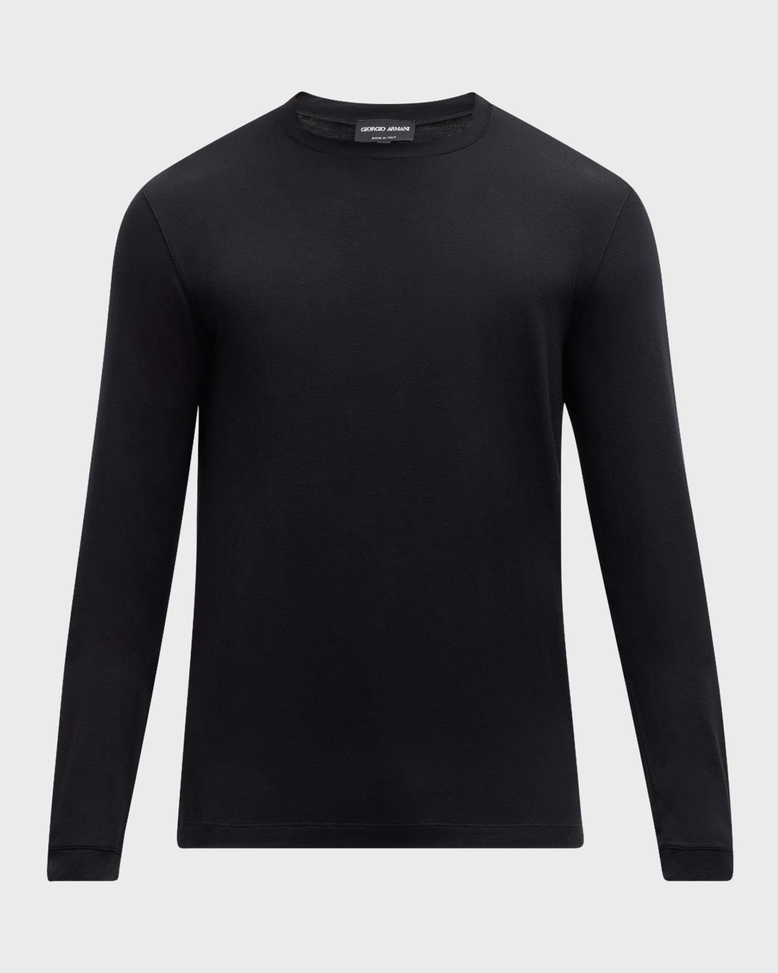 Giorgio Armani Men's Mr. Armani Solid T-Shirt | Neiman Marcus