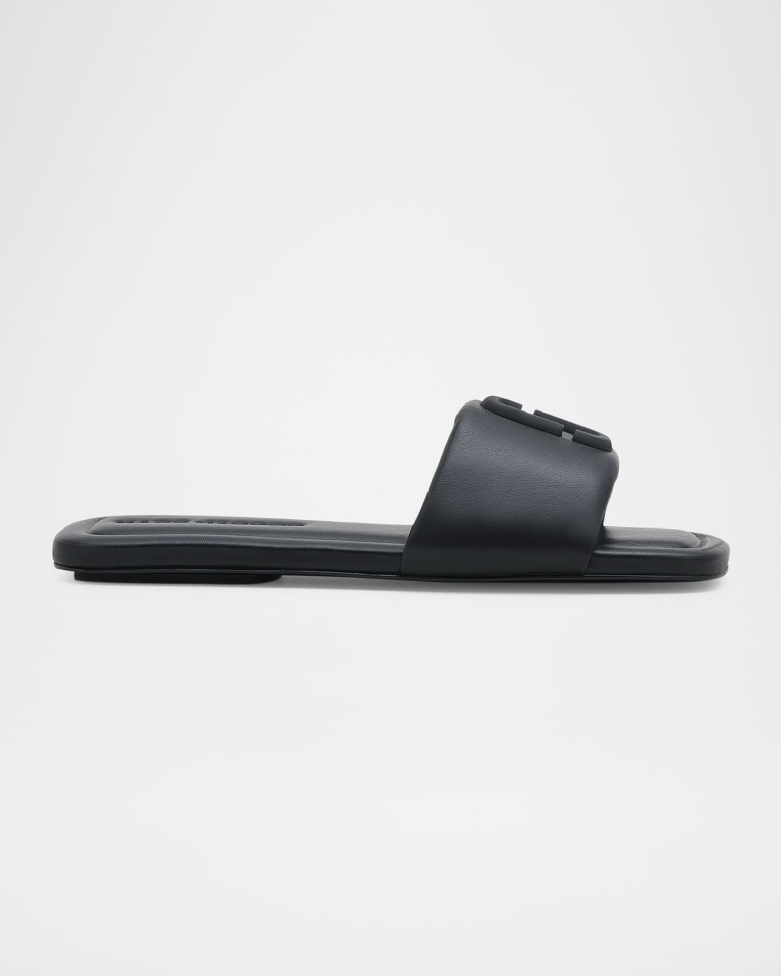 Marc Jacobs The J Marc Leather Sandals Black