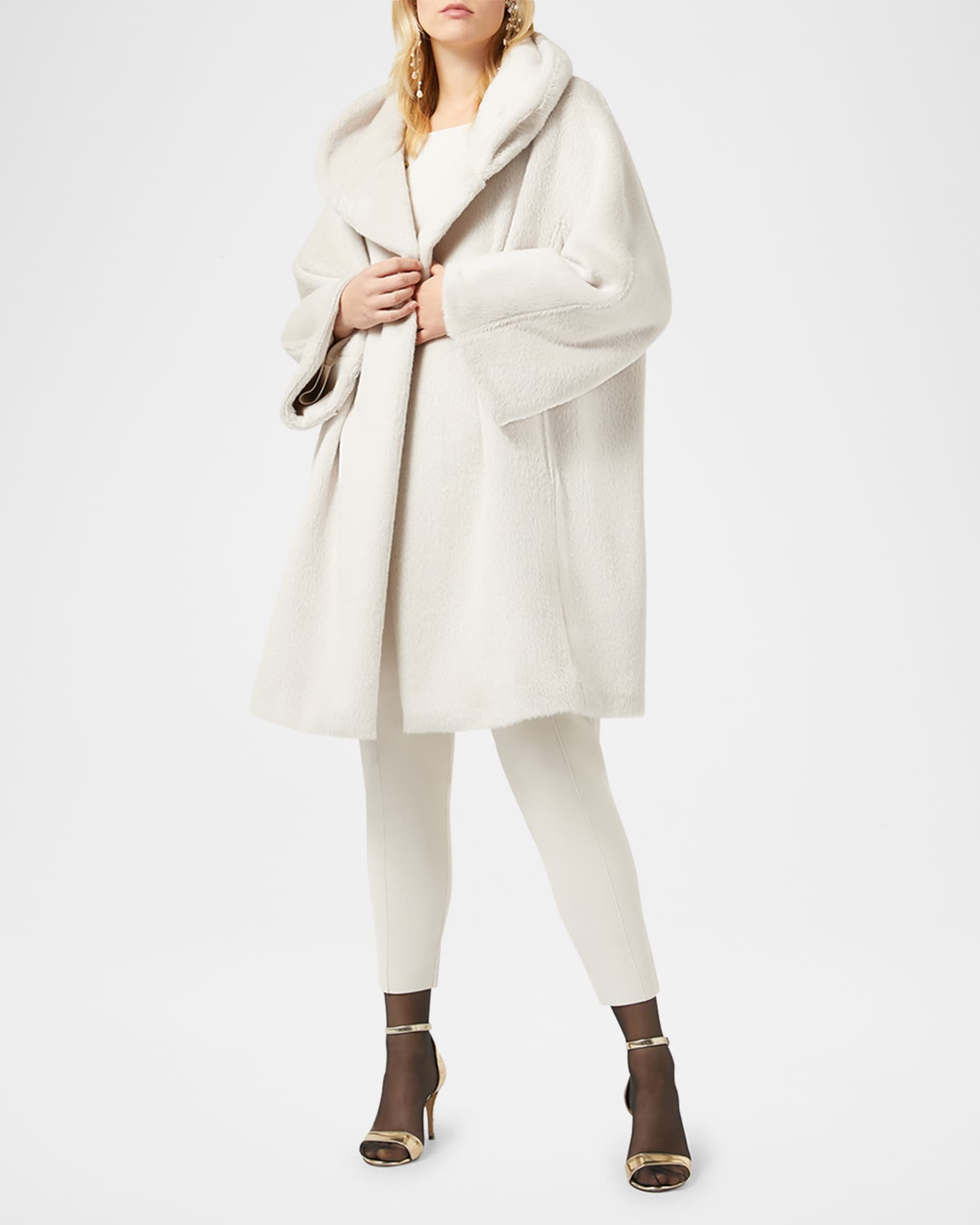 Marina Rinaldi Plus Size Durante Single Button Wool Jacket Neiman Marcus