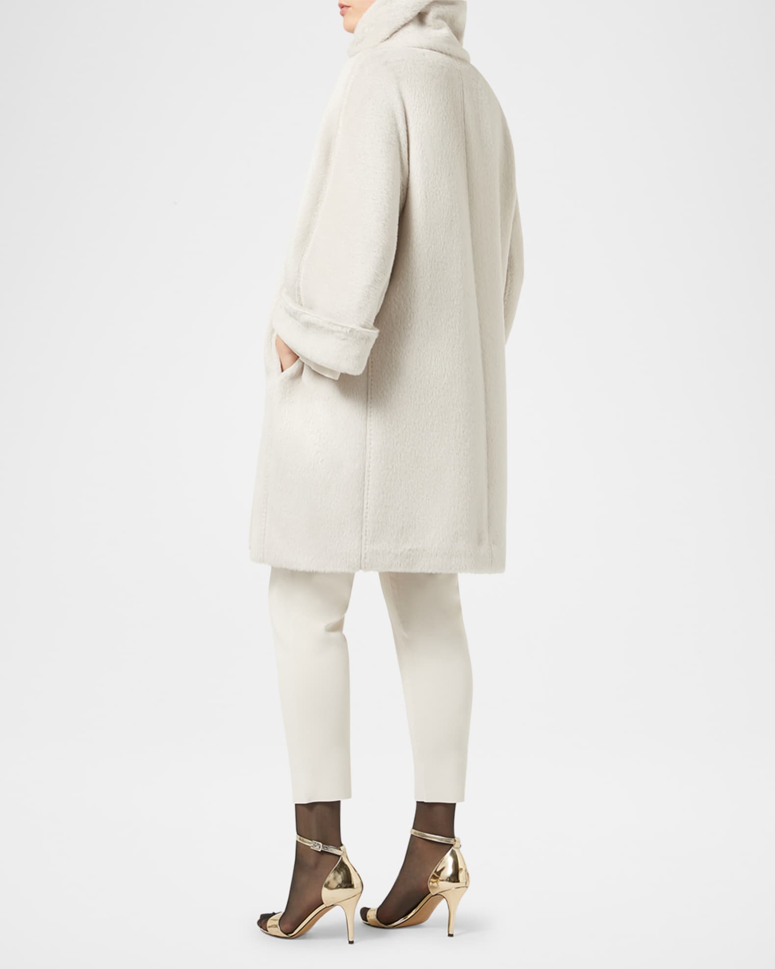 Marina Rinaldi Plus Size Durante Single Button Wool Jacket Neiman Marcus