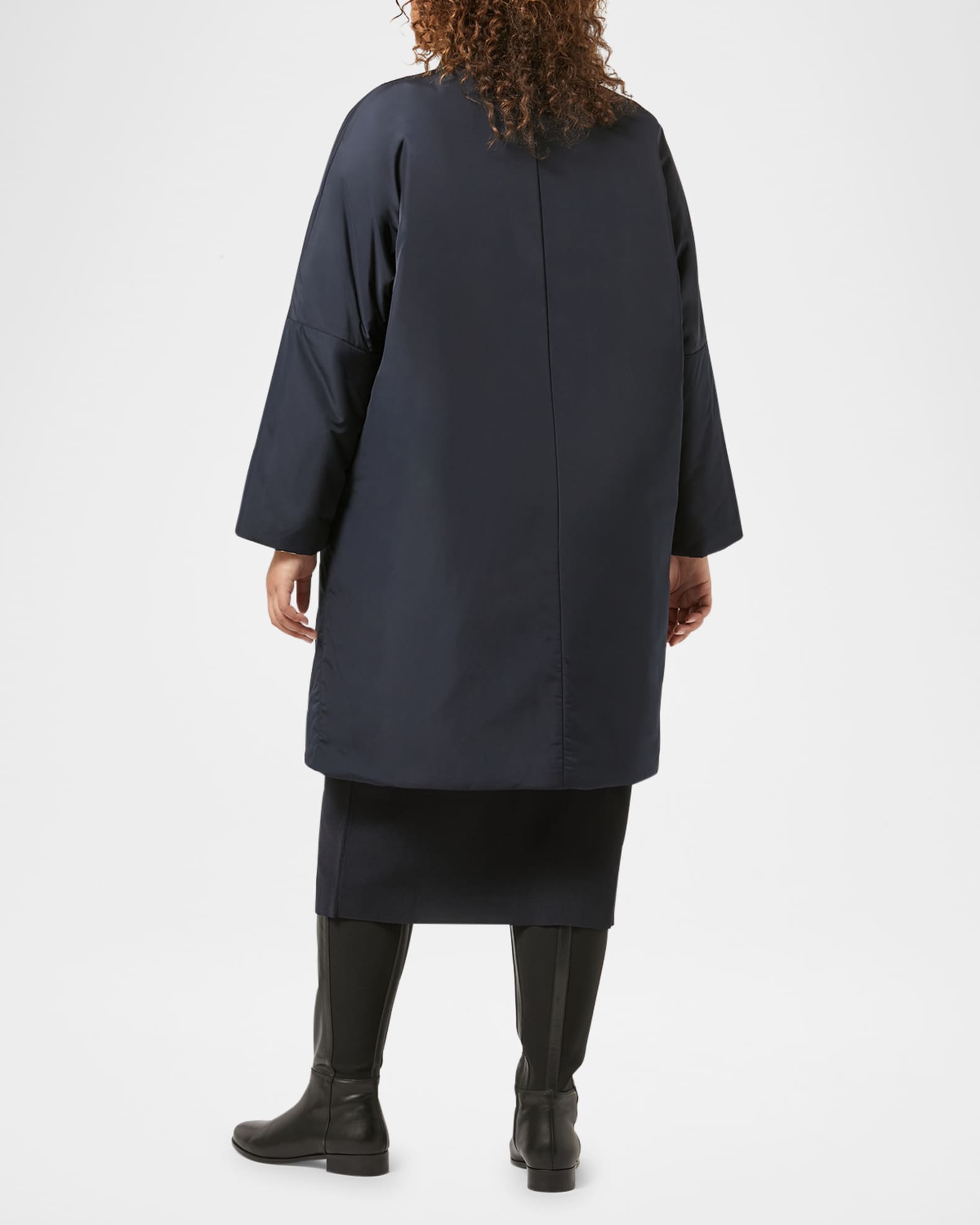 Plus Size Rugiada Reversible Puffer Jacket