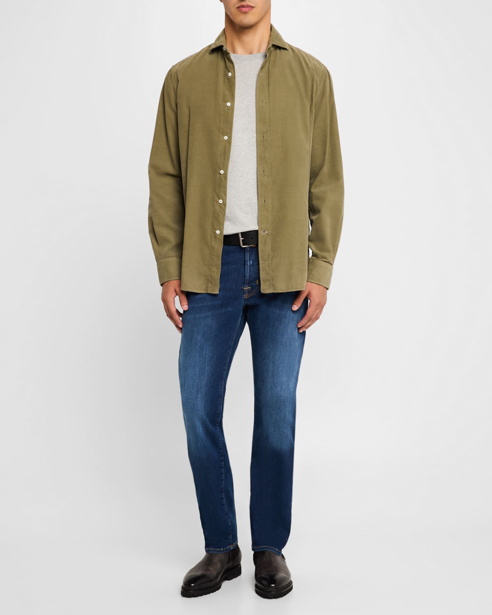 Jacob Cohen Men's Bard Slim-Fit Jeans | Neiman Marcus