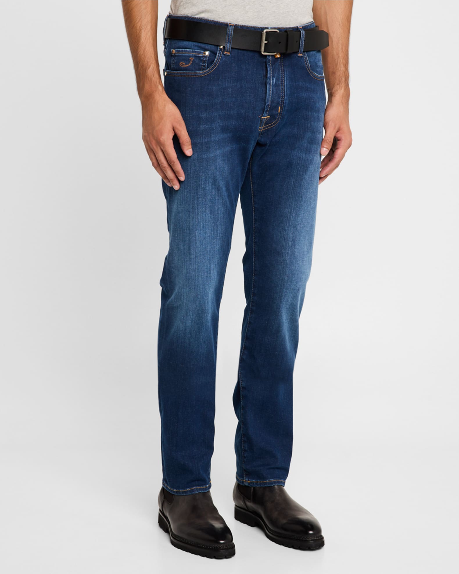 Jacob Cohen Men's Bard Slim-Fit Jeans | Neiman Marcus