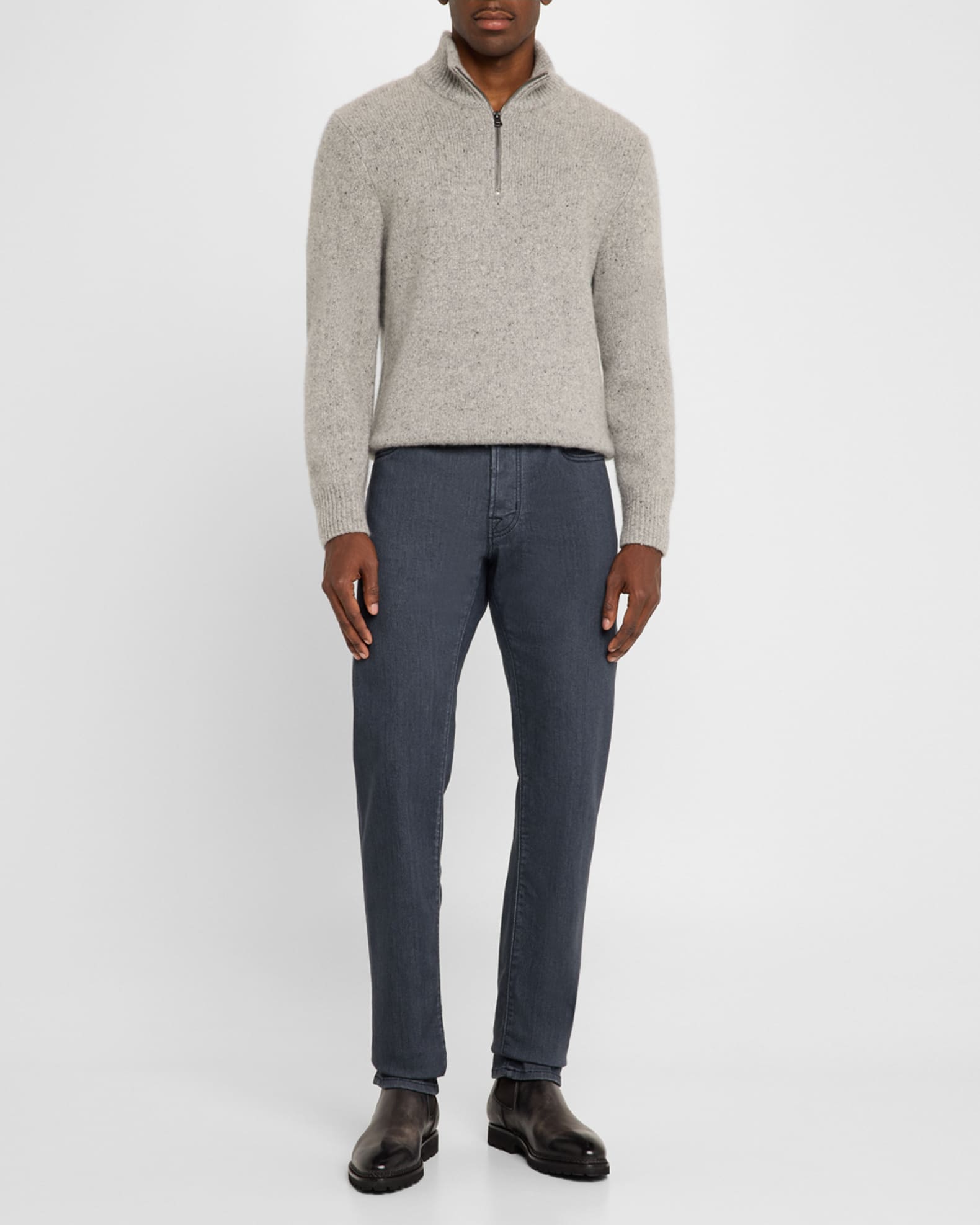 Men's Bard Slim-Fit 5-Pocket Pants - Thumbnail 2