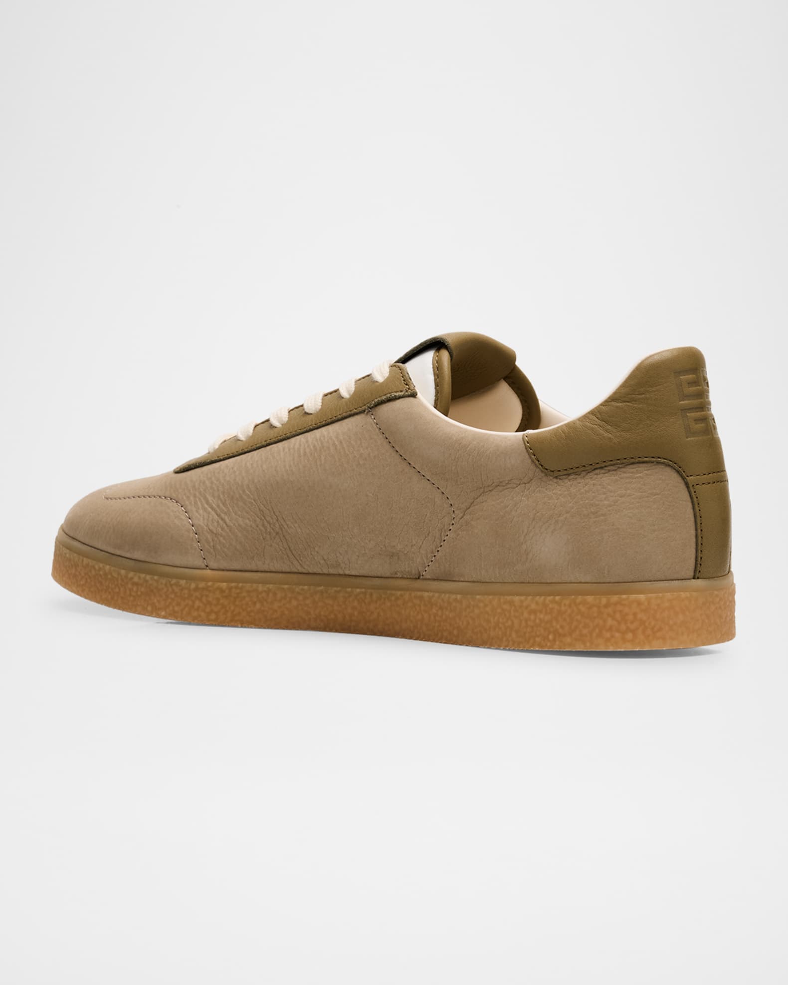 Men s Town Grained Leather Low Top Sneakers