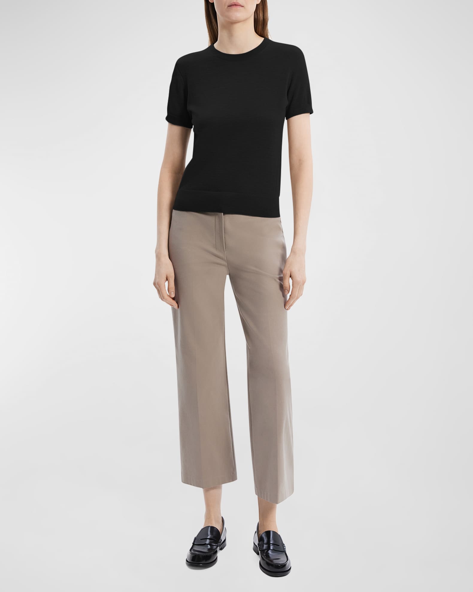 Regal Merino Wool Short-Sleeve Crew T-Shirt 1