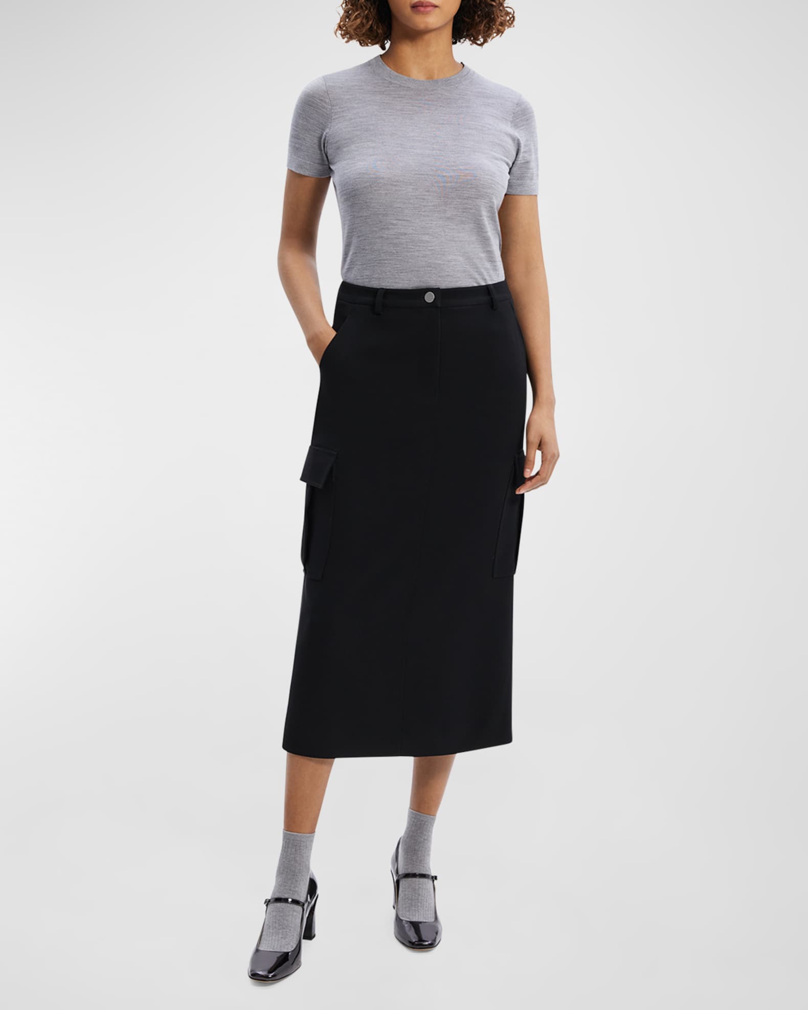 Theory utility skirt hot sale