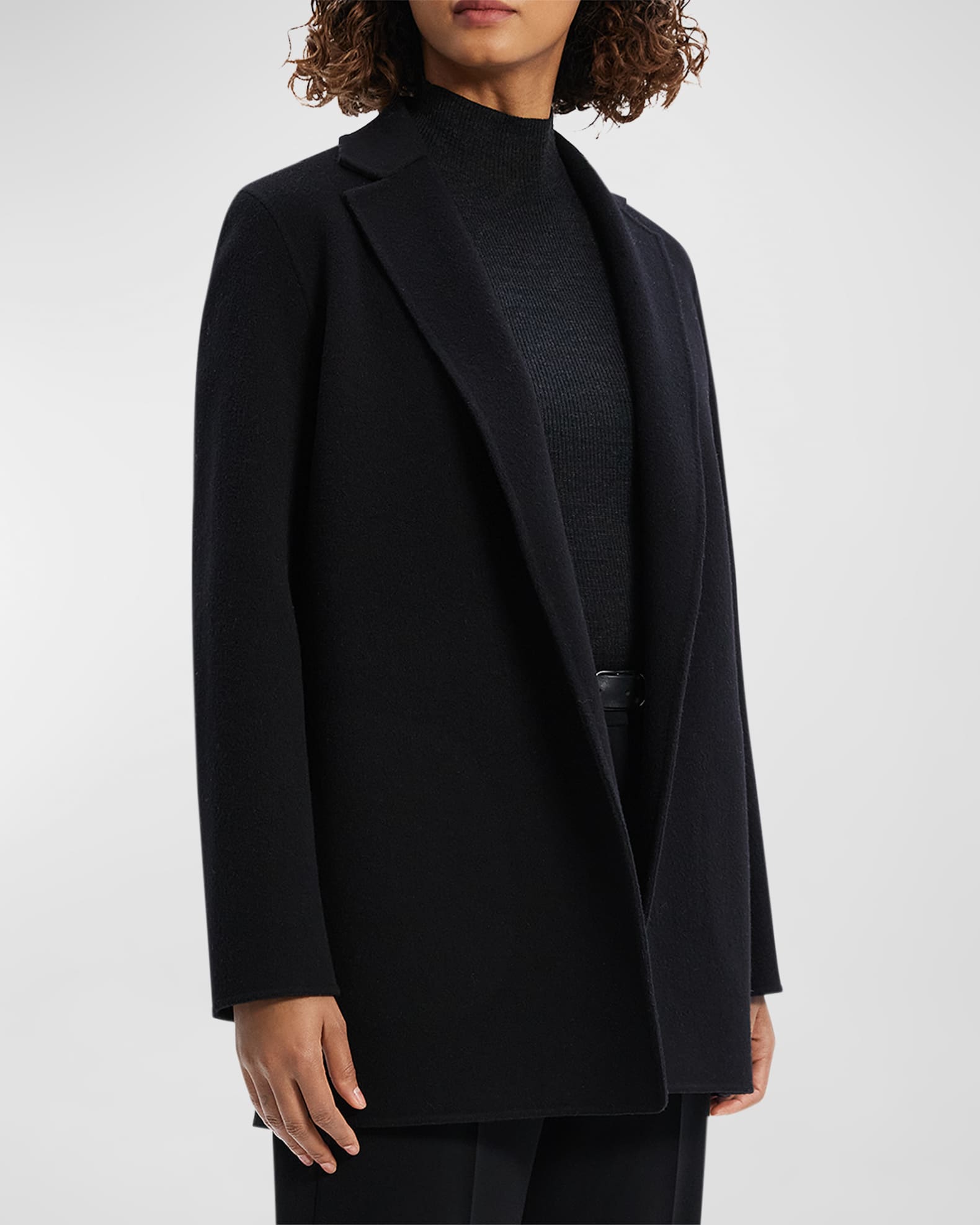Double Face Wool-Cashmere Coat 1