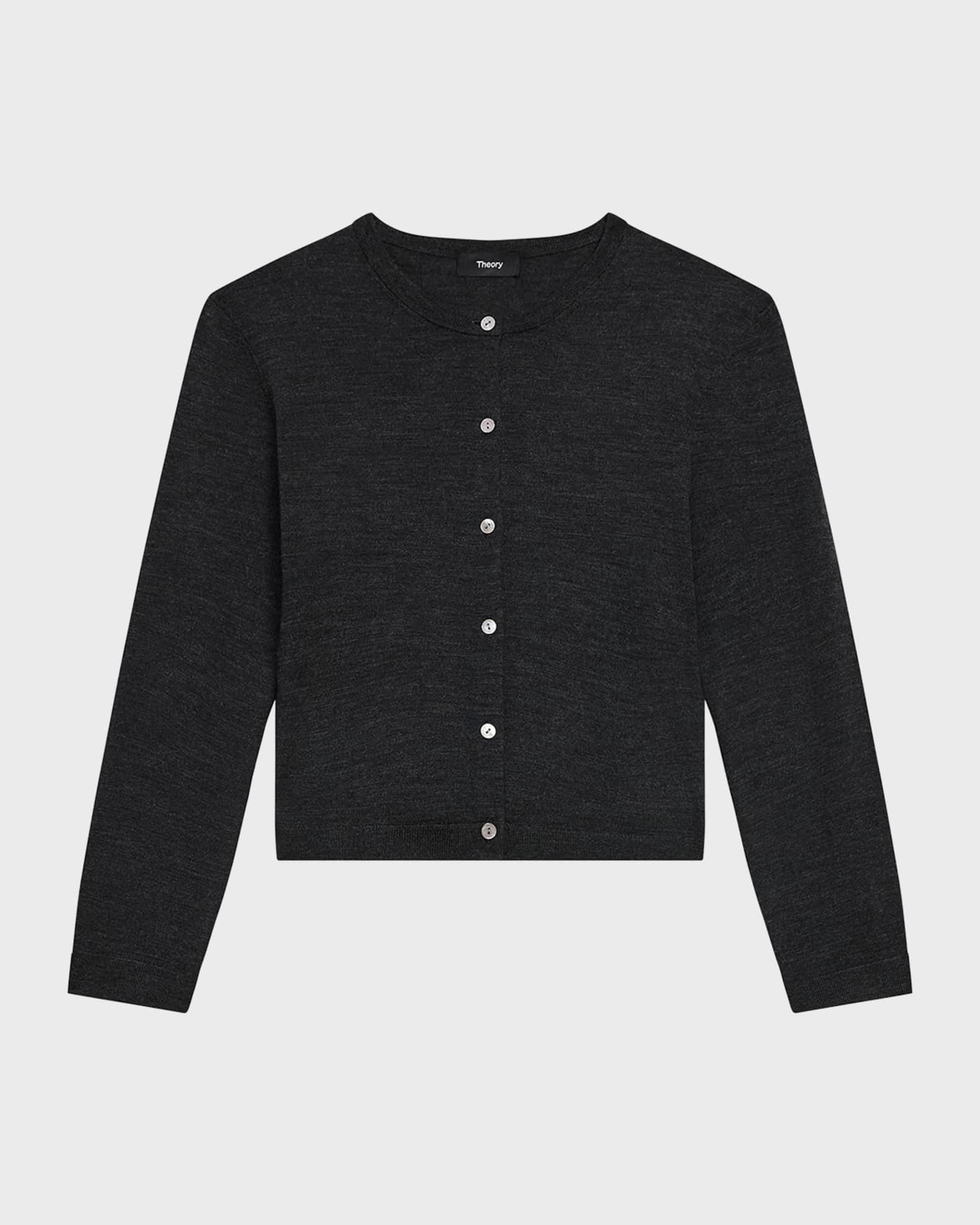 Theory black cashmere sweater store