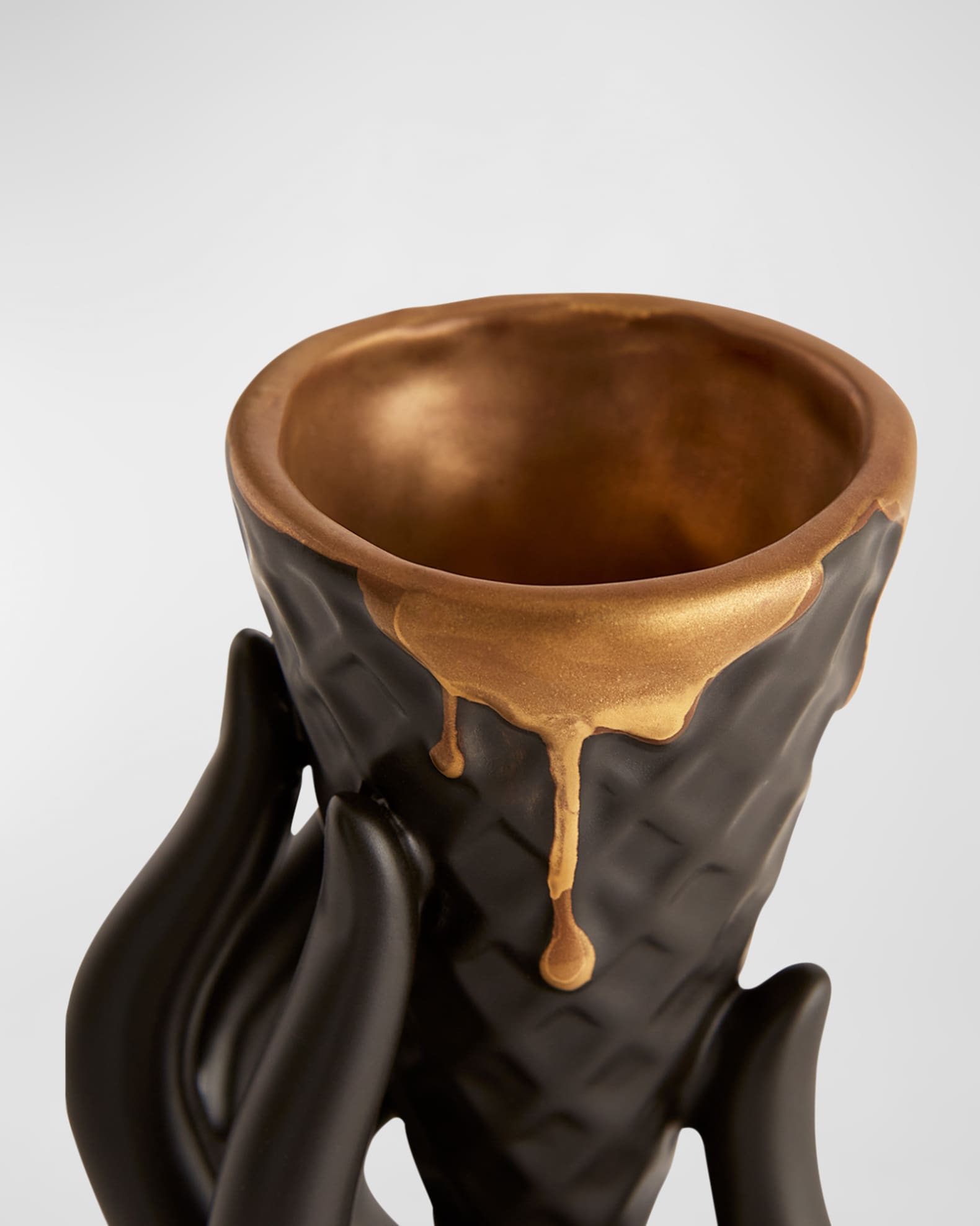 Gilded I-Scream Bud Vase 1