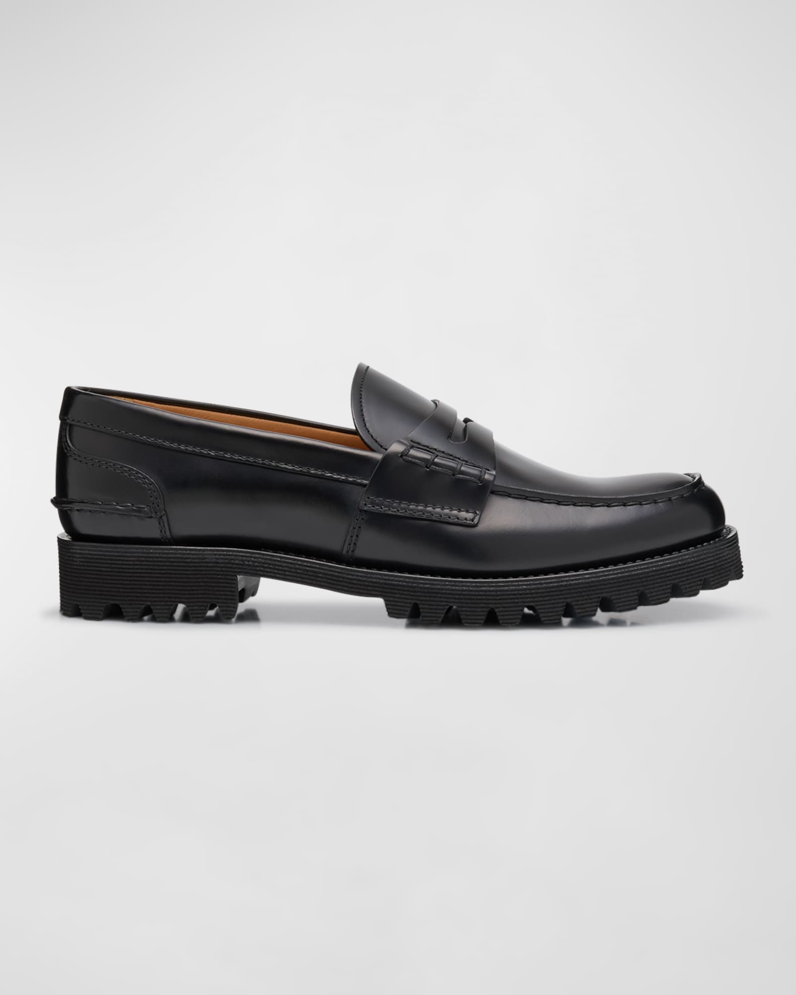  特価ブログのポータルサイト Leather Pembrey Church's Lug-Sole Marcus Neiman | Loafers Penny 靴