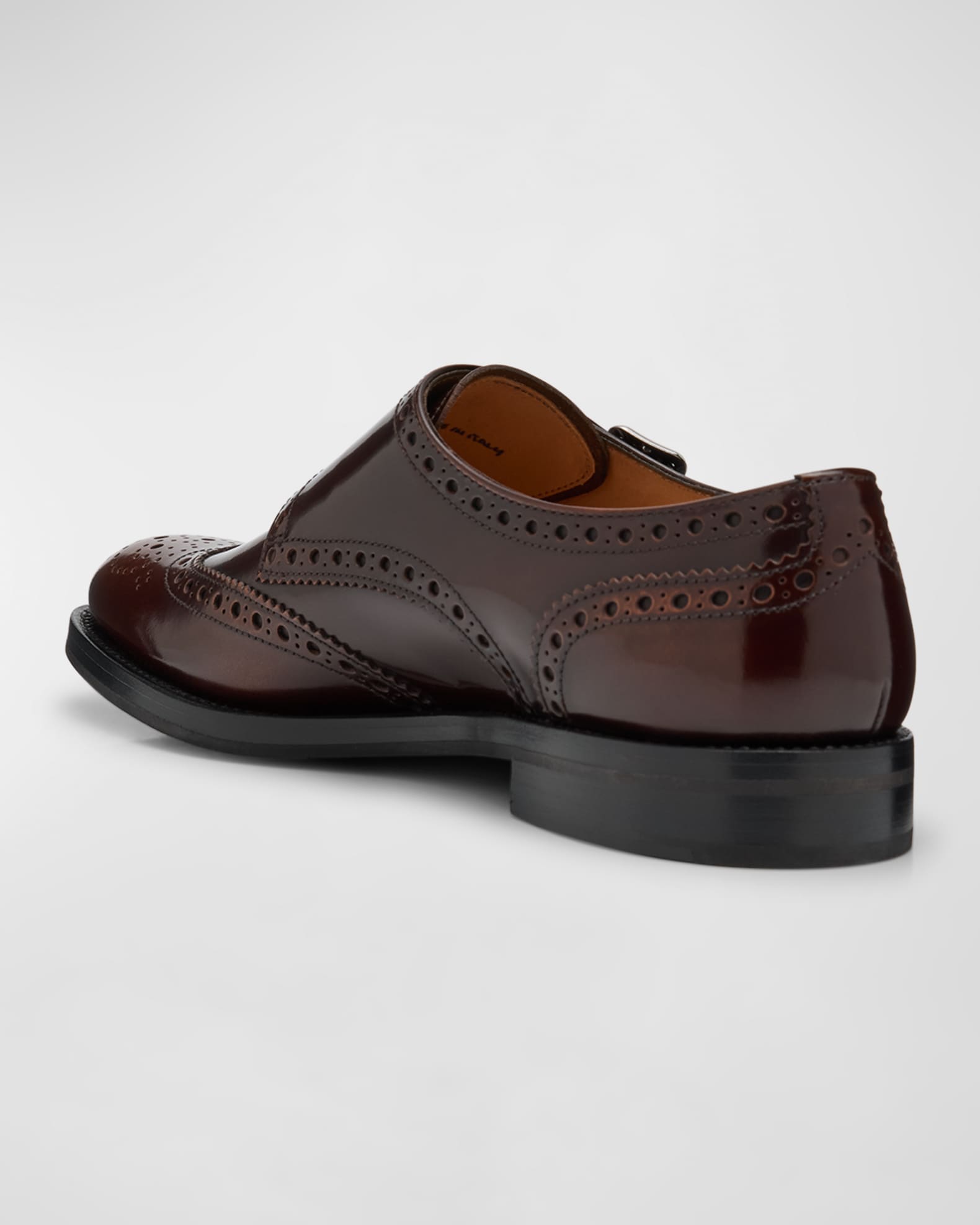 ローファー・オックスフォード CHURCH'S LANA R MONK STRAP SHOES IN SHINY LEATHER Church's Lana Leather Double Monk Oxford Loafers | Neiman Marcus