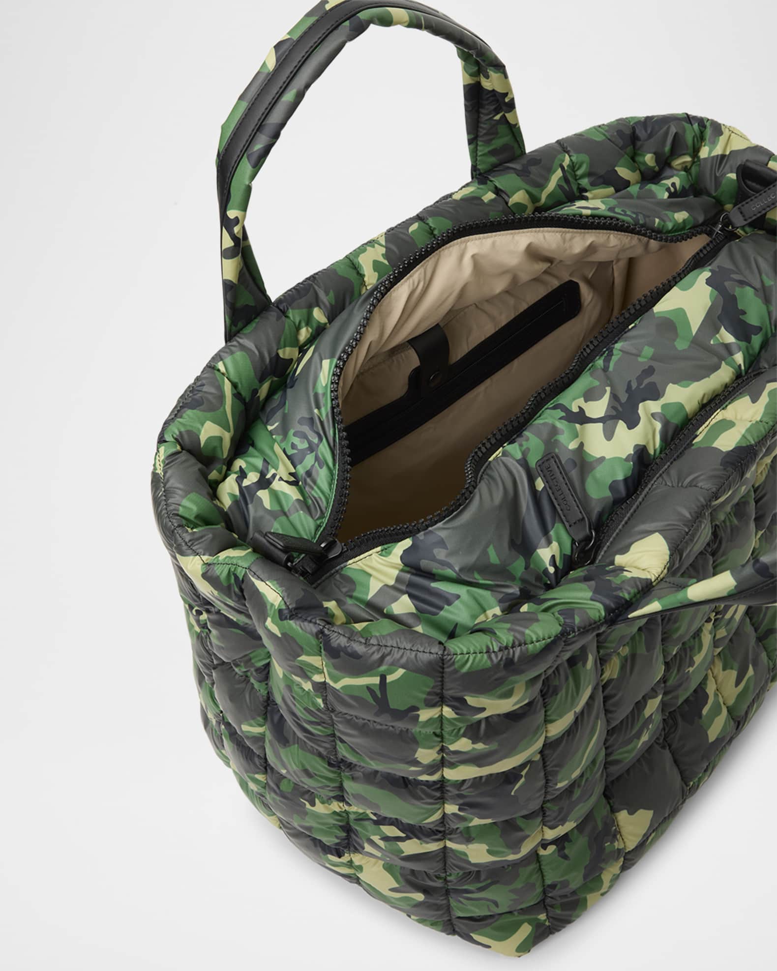 VeeCollective Porter Camouflage Padded Nylon Weekender Bag | Neiman Marcus